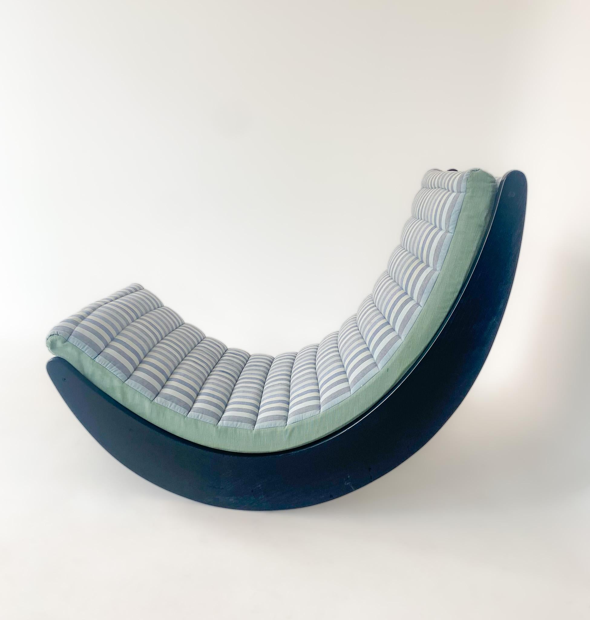 Mid-Century Modern Rocking Chair Relaxer by Verner Panton, Germany, 1970s In Good Condition For Sale In Vienna, AT