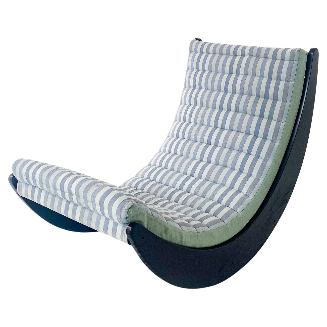 Mid-Century Modern Rocking Chair Relaxer by Verner Panton, Germany, 1970s