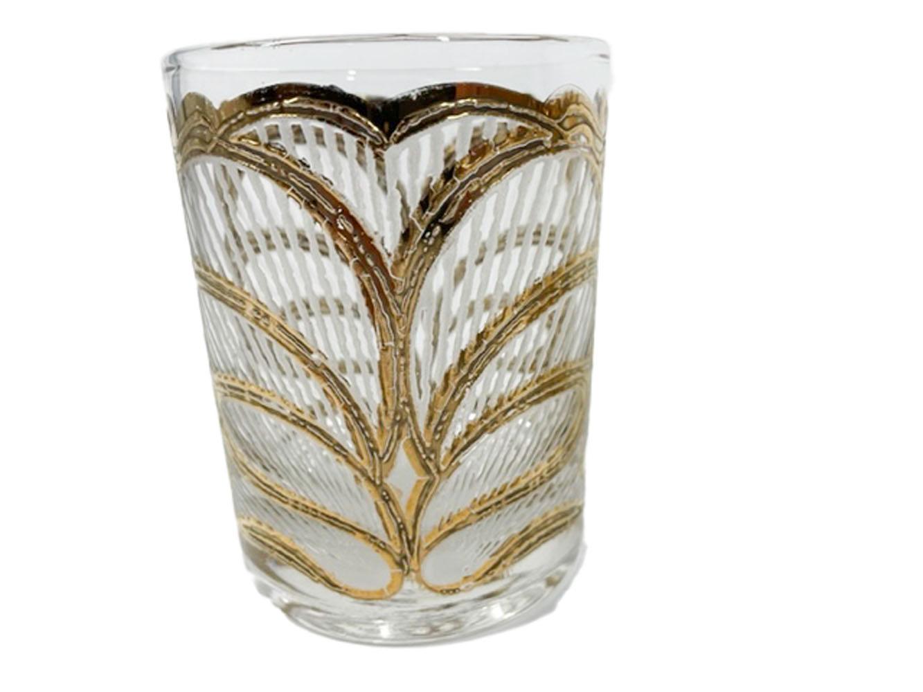 Mid-Century Modern Rocks Glasses by Georges Briard in the 