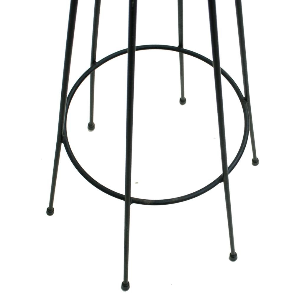 Mid-Century Modern Roger Feraud Metal and Brass French Coat Rack 2