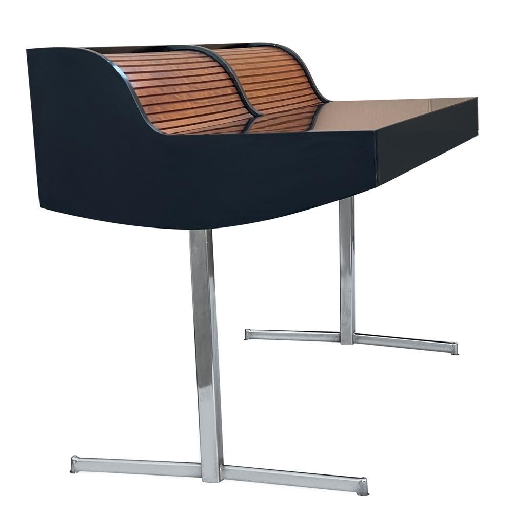 black roll top desk