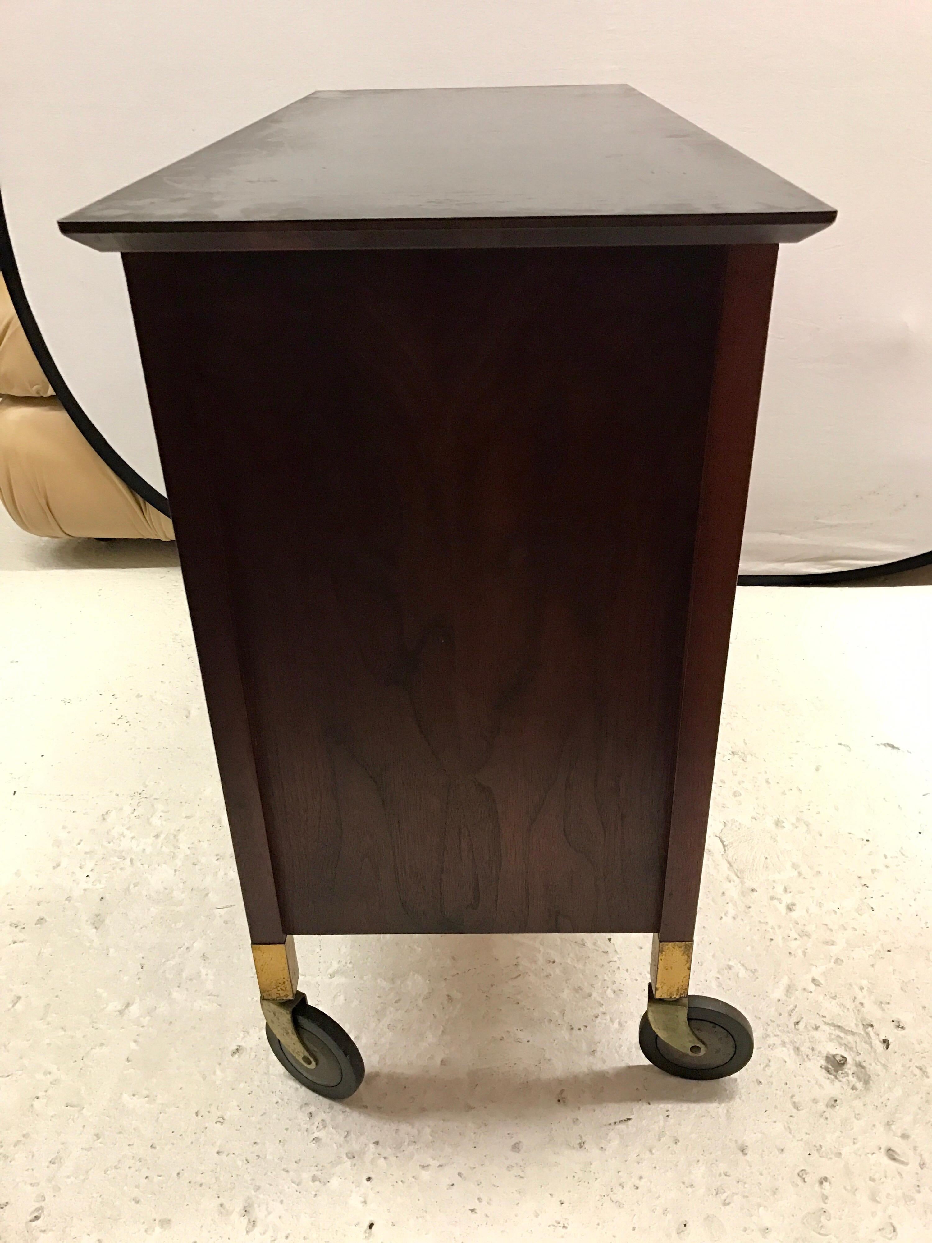 bar cart cabinet rolling