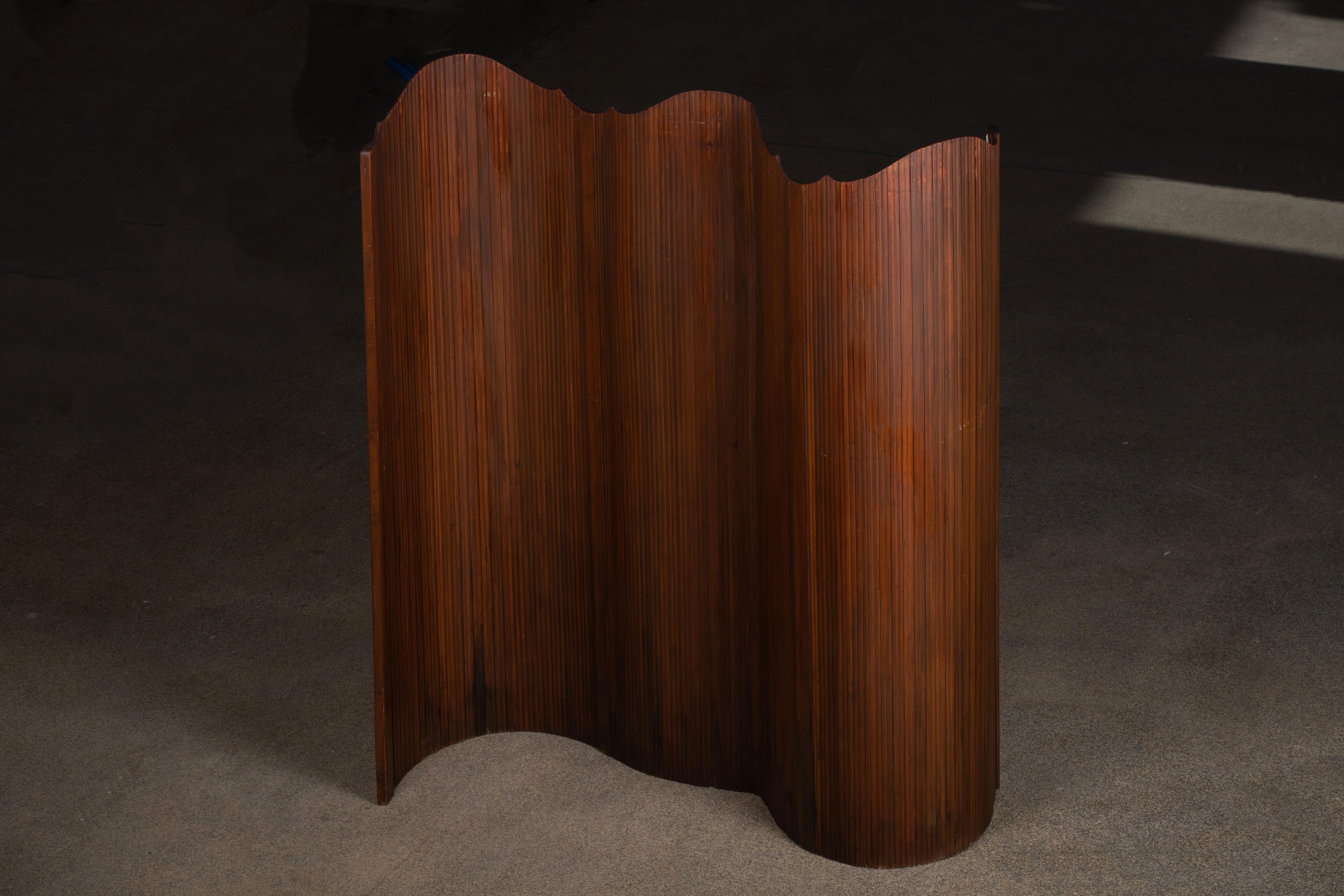 Mid-Century Modern Room Screen Baumann Fils & Cie Paravent Divider, France 9