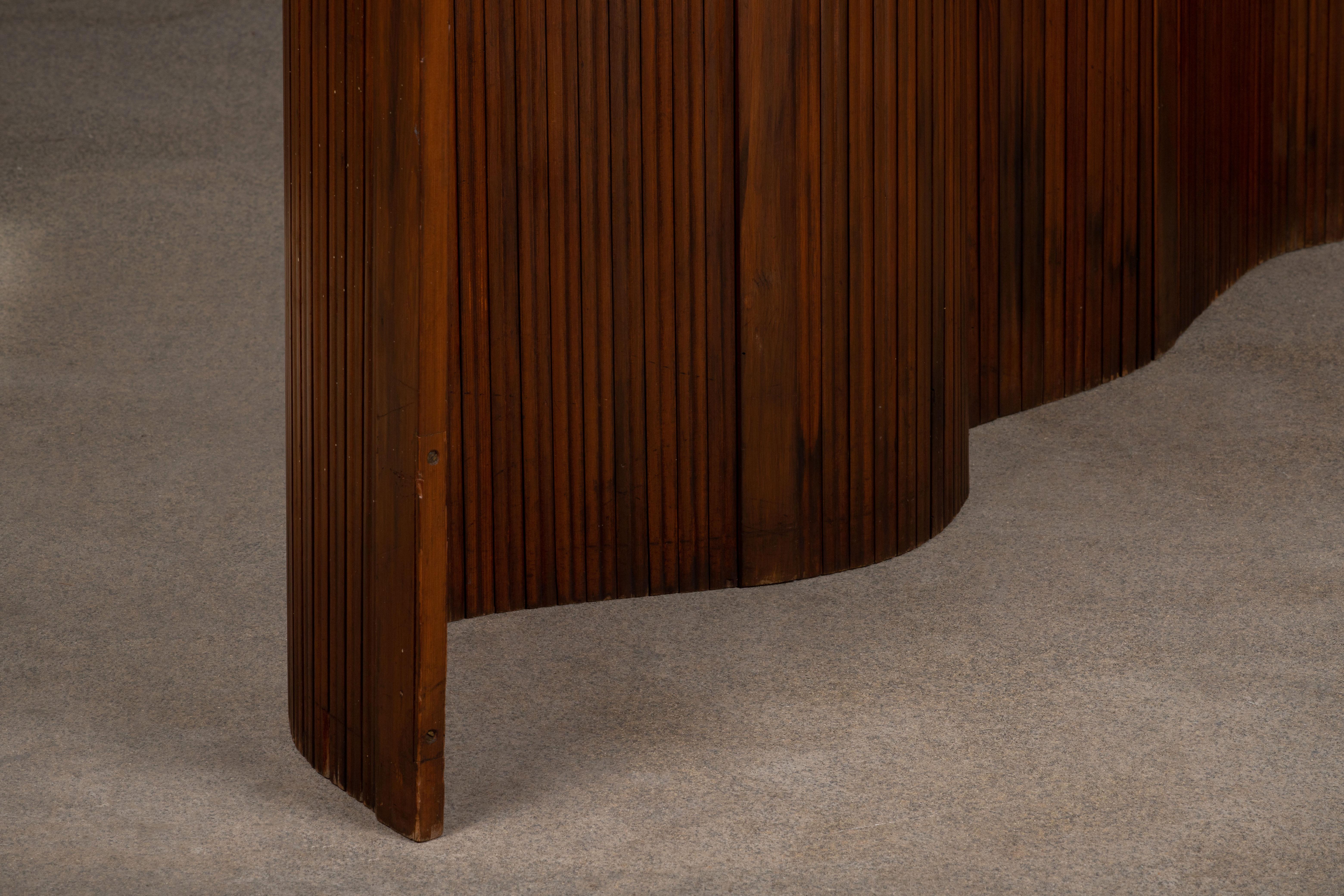 Mid-20th Century Mid-Century Modern Room Screen Baumann Fils & Cie Paravent Divider, France