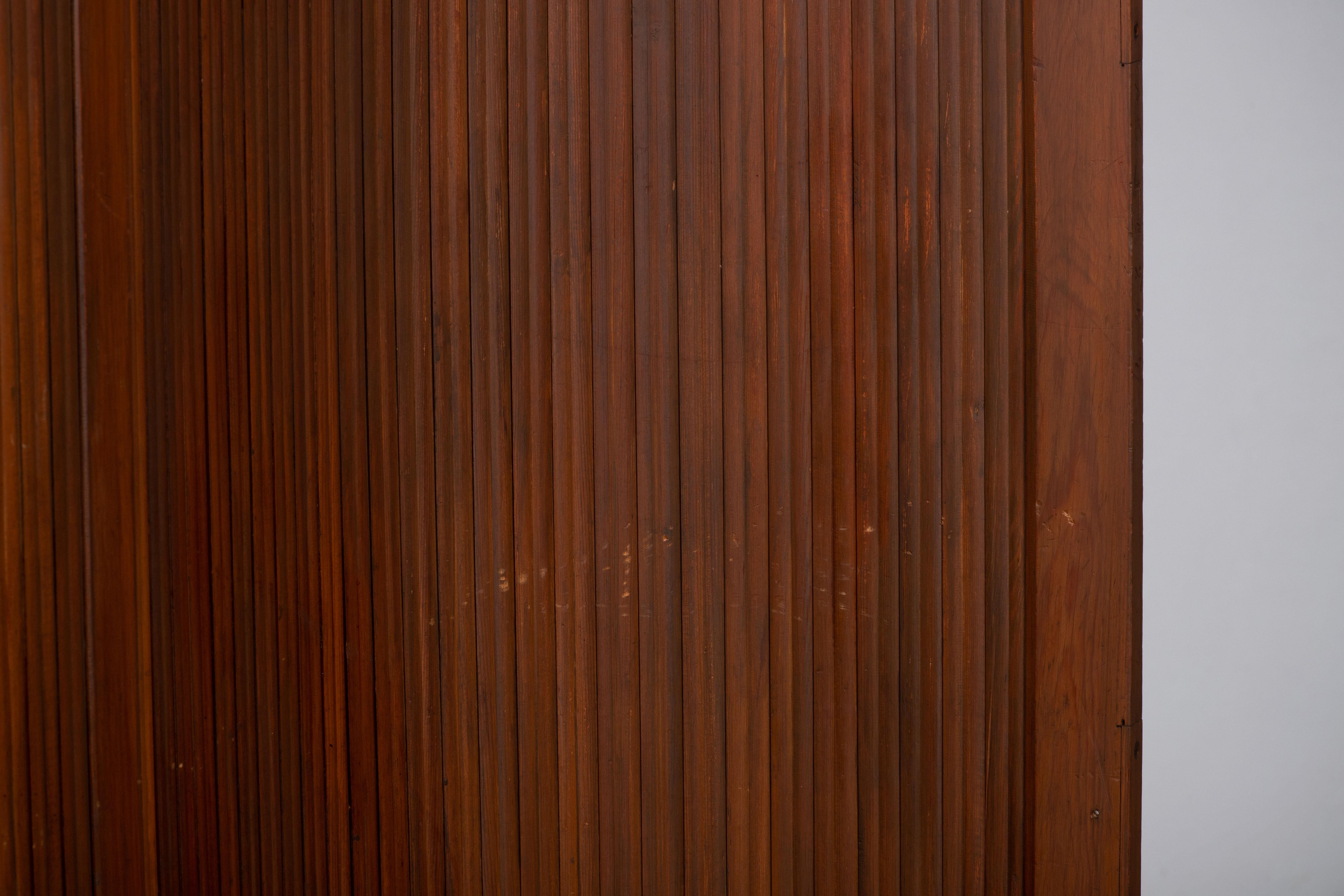 Mid-Century Modern Room Screen Baumann Fils & Cie Paravent Divider, France 1