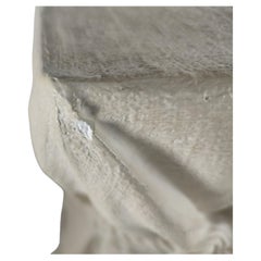 Mid-Century Modern Rope & Tassel Plaster Side Table Style of John Dickinson