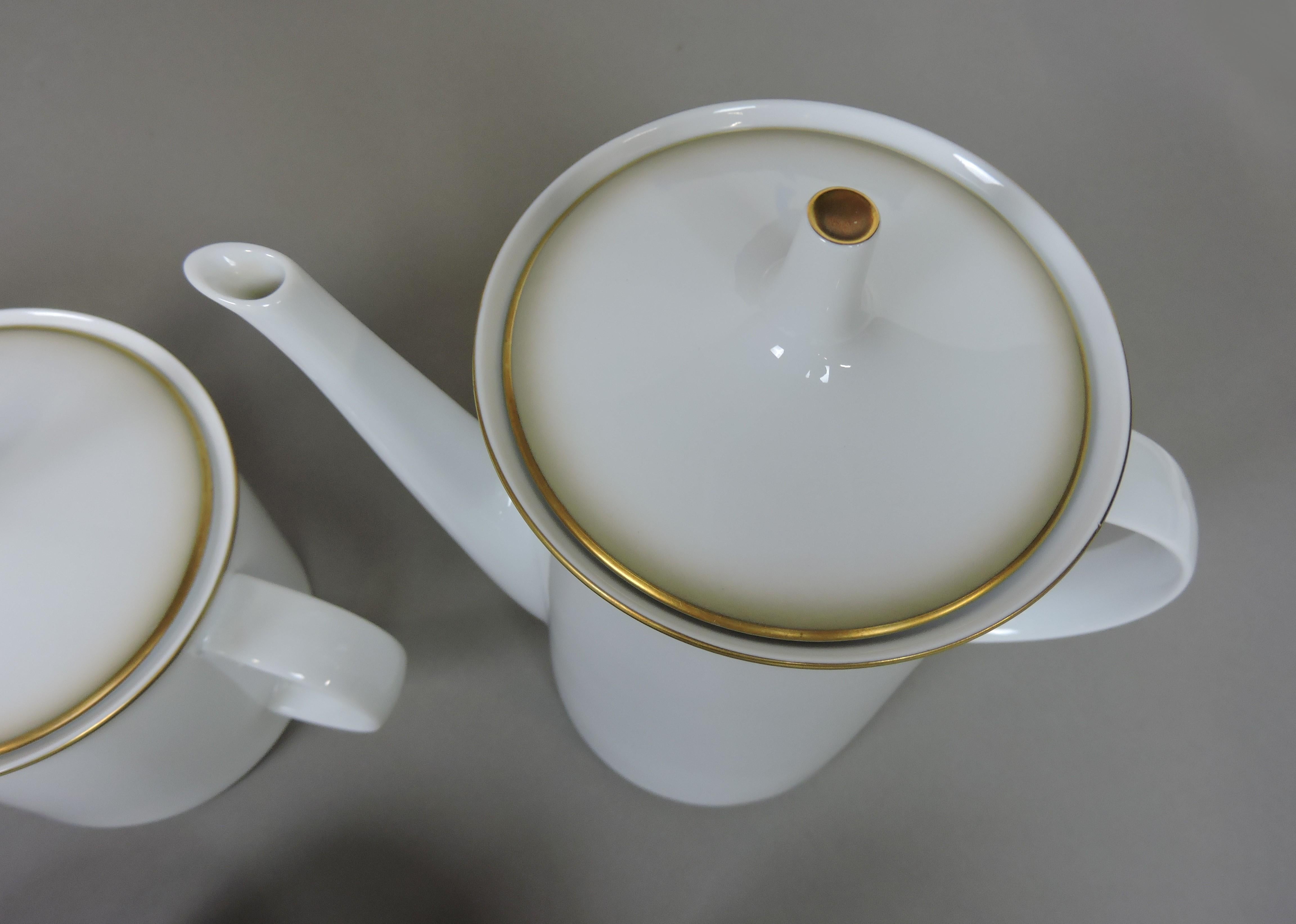 Rosenthal Berlin, Mid-Century Modern, Tafelgeschirrservice für 12 + Servierbesteck 3