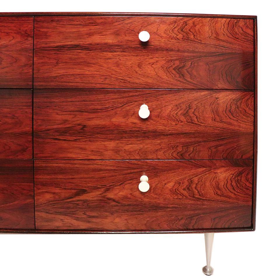 Mid-Century Modern Rosewood 6-Drawer Dresser, George Nelson for Herman Miller 7