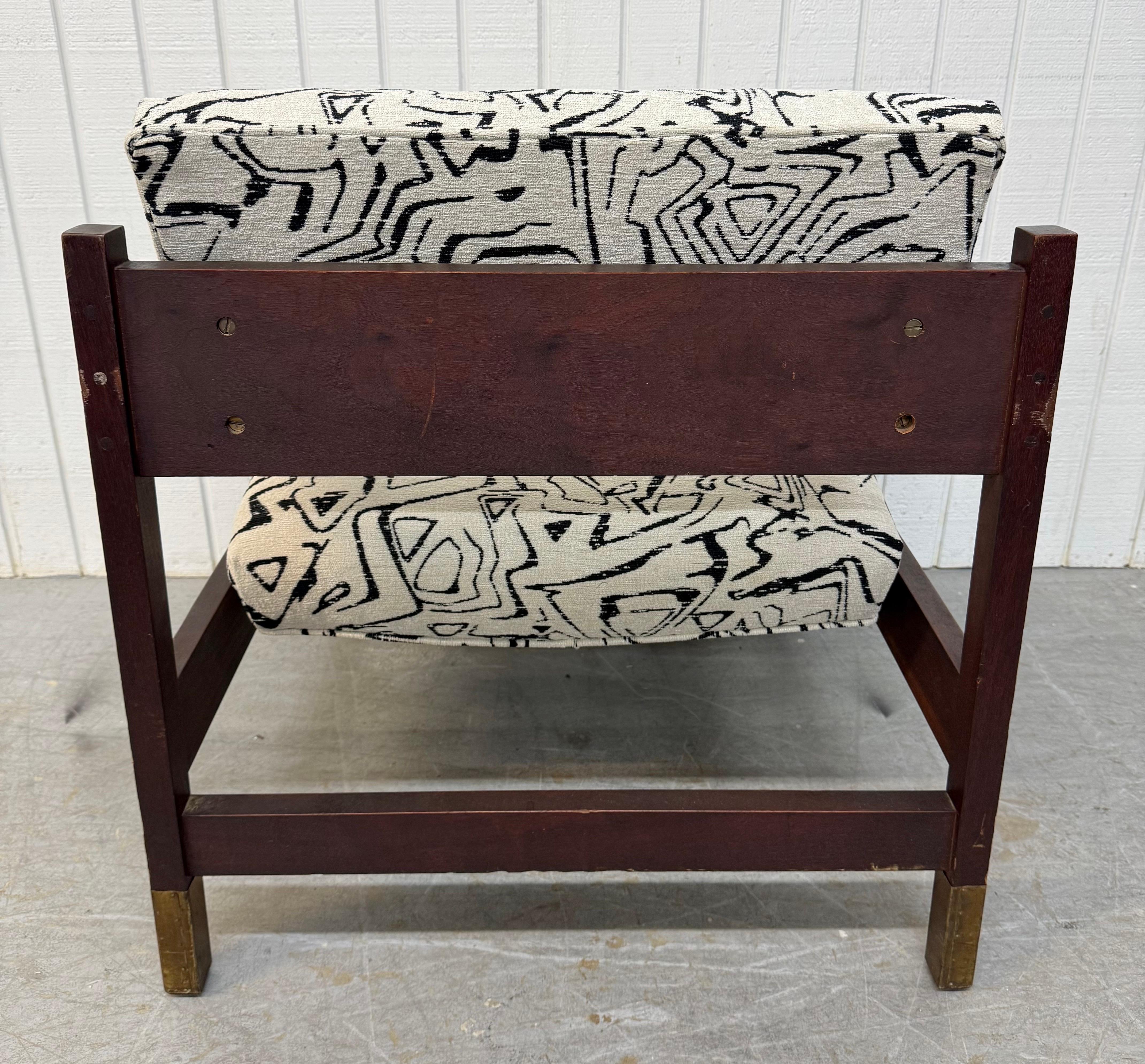 20th Century Mid-Century Modern Rosewood Arm Chair For Sale