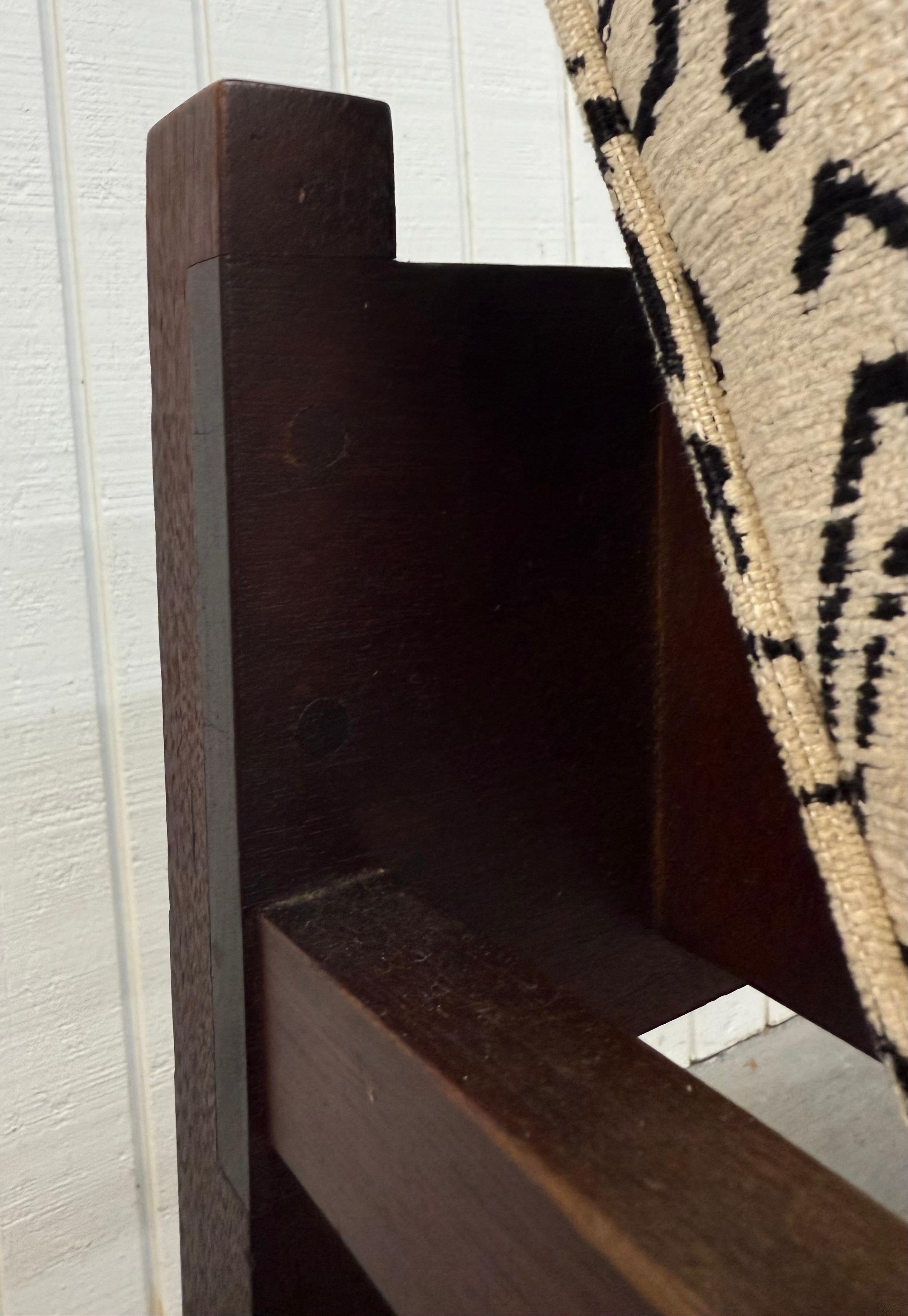 Mid-Century Modern Rosewood Arm Chair For Sale 1