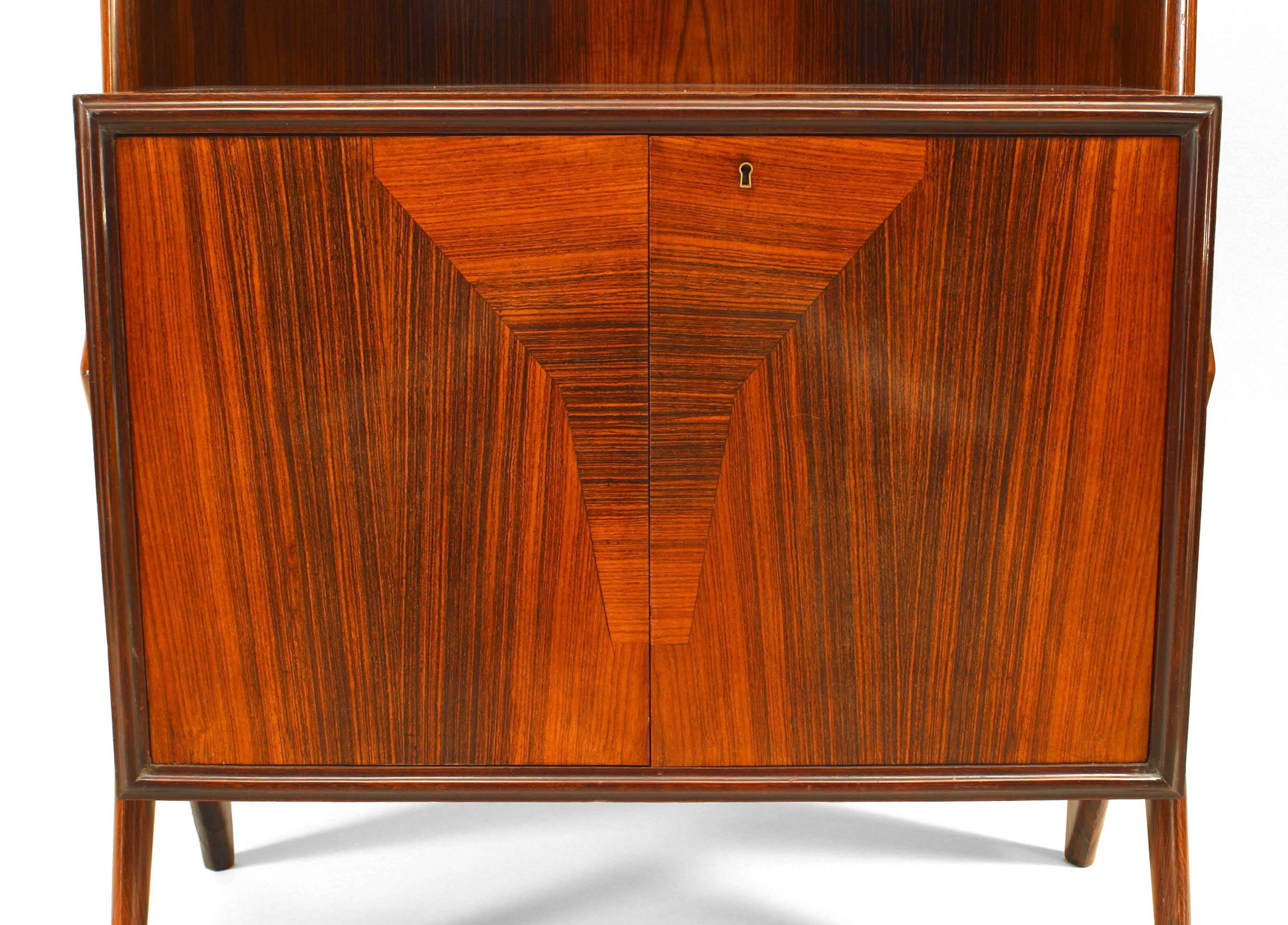 Mid-Century Italian Ico Parisi Italian Rosewood Cabinet For Sale 4