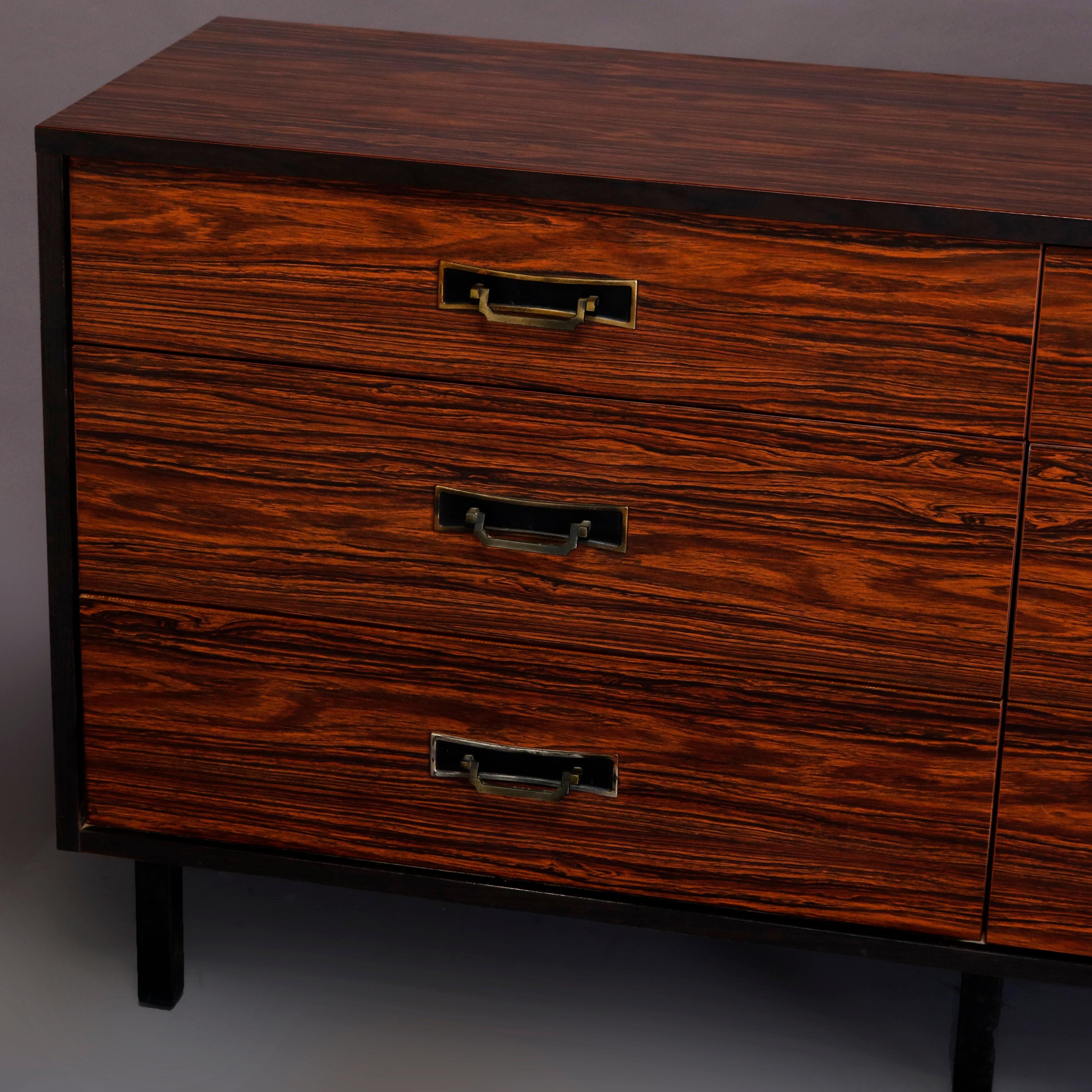 Mid-Century Modern Rosewood Chest of Drawers, 20th Century 5