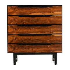 Mid-Century Modern Rosewood Chest of Drawers