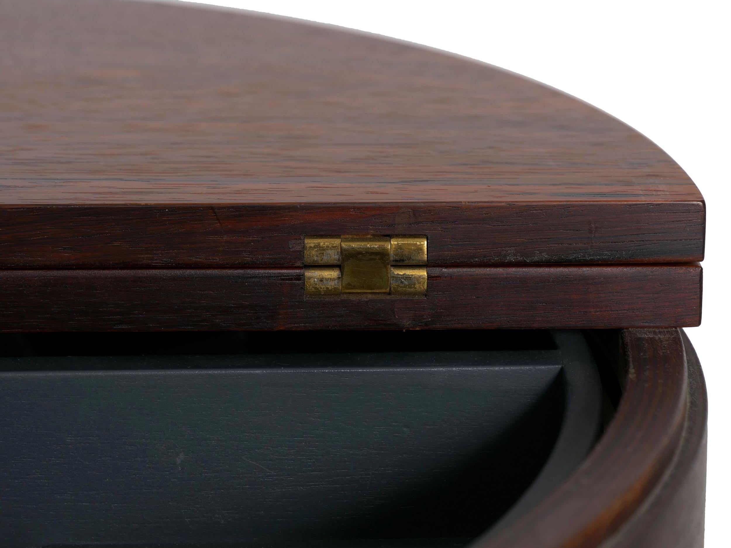 Mid-Century Modern Rosewood Cocktail Bar Accent Table, Relling & Rastad, Norway 5