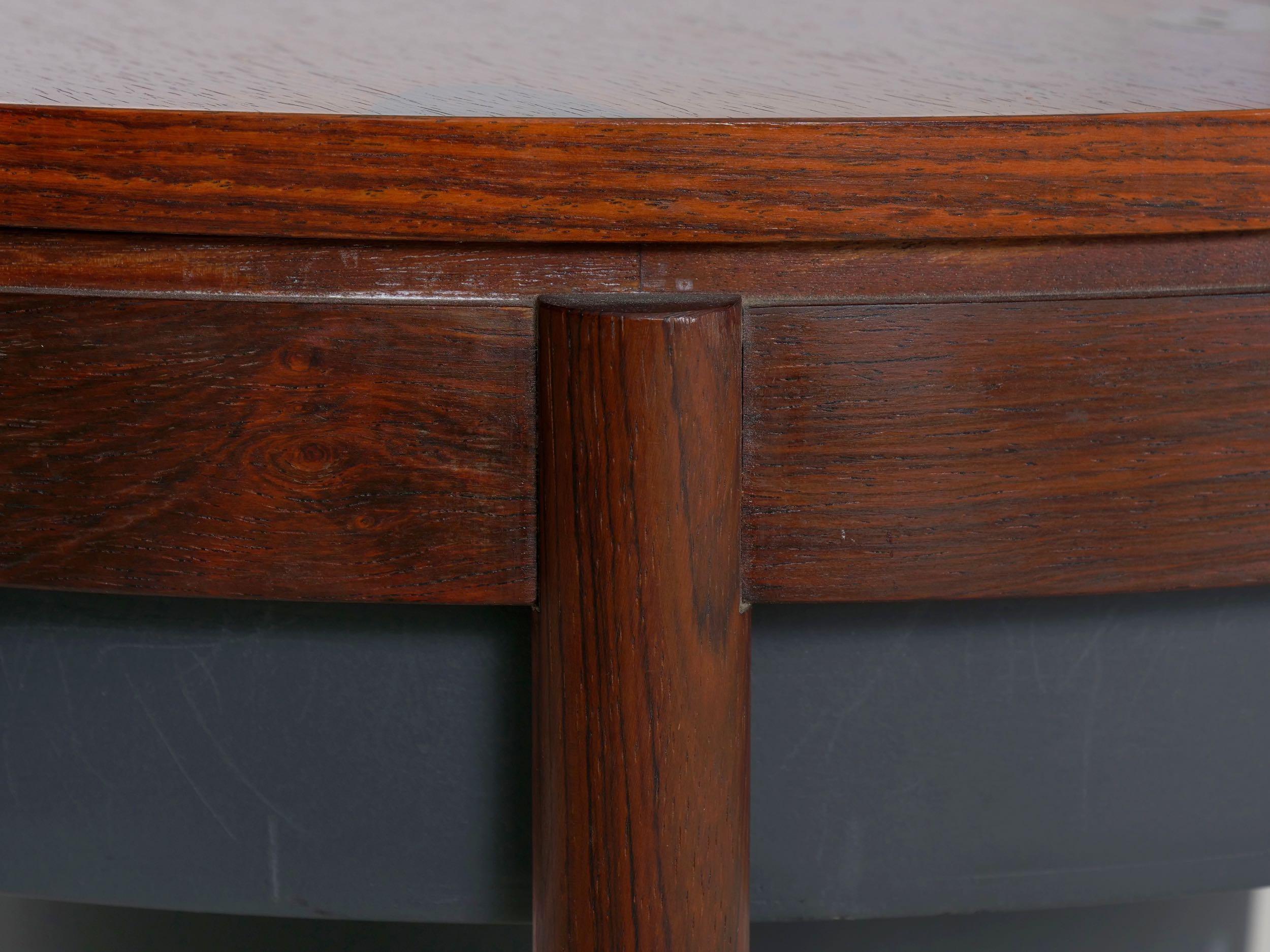 Mid-Century Modern Rosewood Cocktail Bar Accent Table, Relling & Rastad, Norway 8