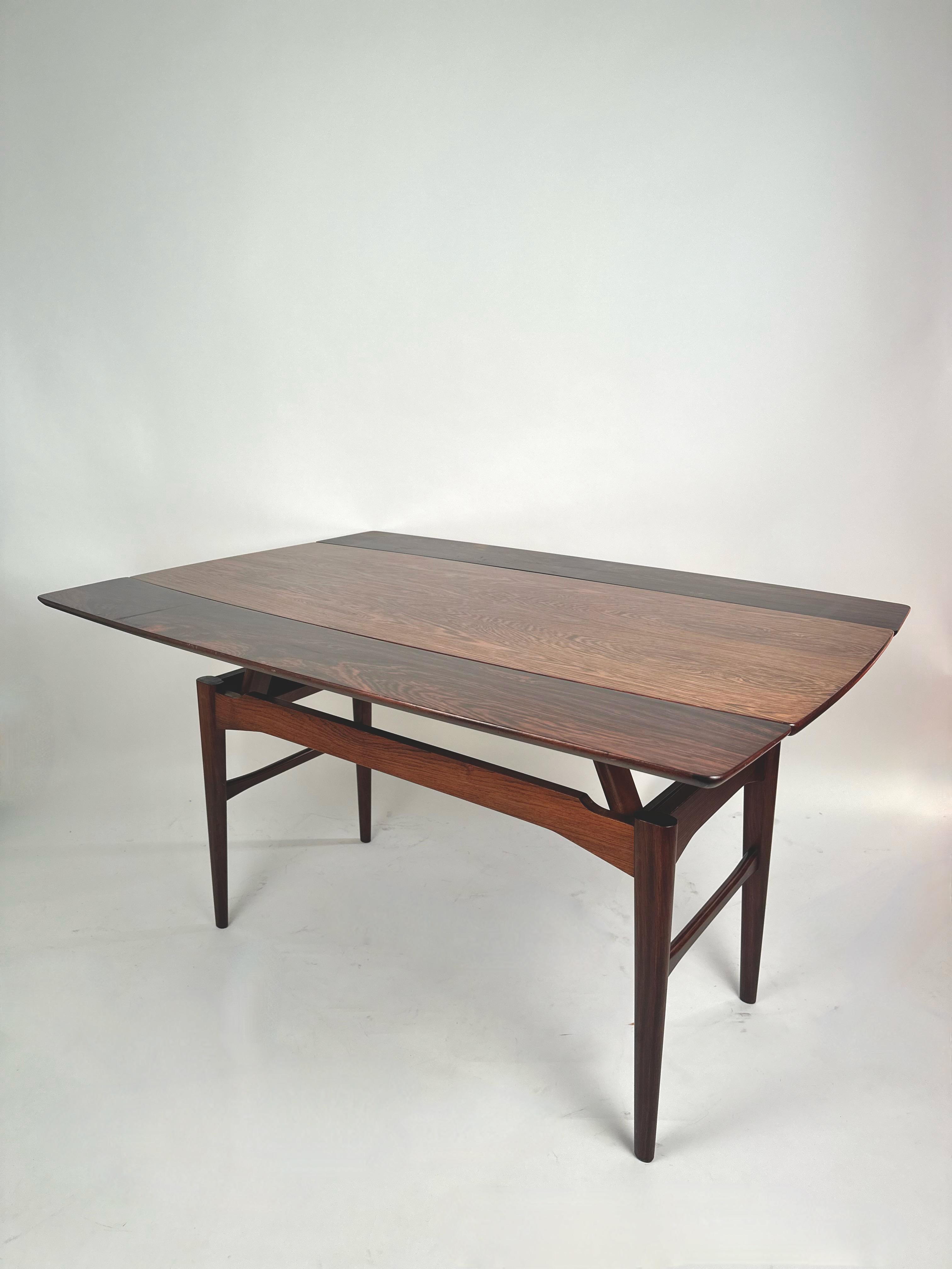Mid-Century Modern Rosewood Console/Coffee Table, Denmark, 1950 8