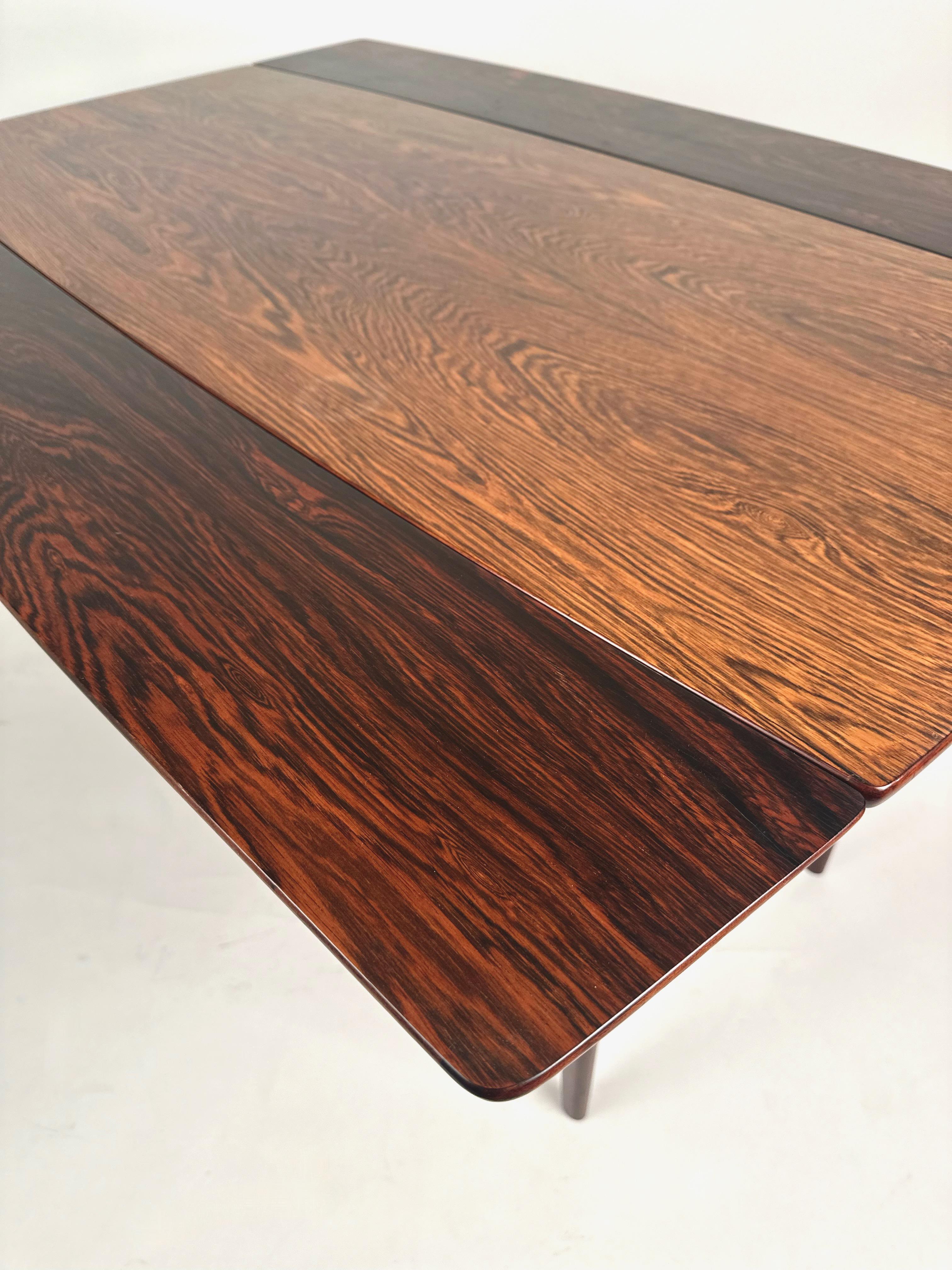 Mid-Century Modern Rosewood Console/Coffee Table, Denmark, 1950 9