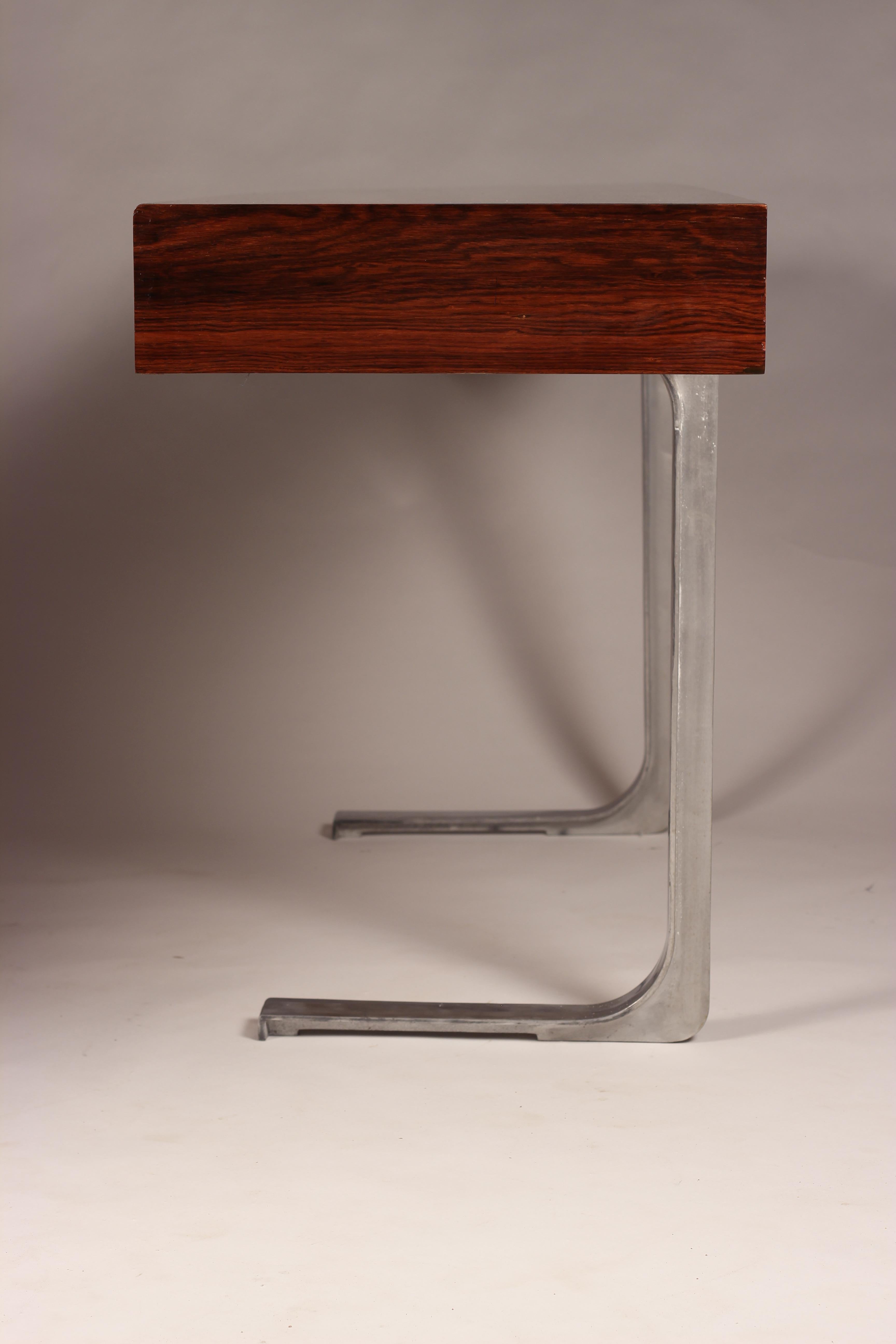 Mid Century Modern Rosewood Console Table or Desk by Robert Heritage 3