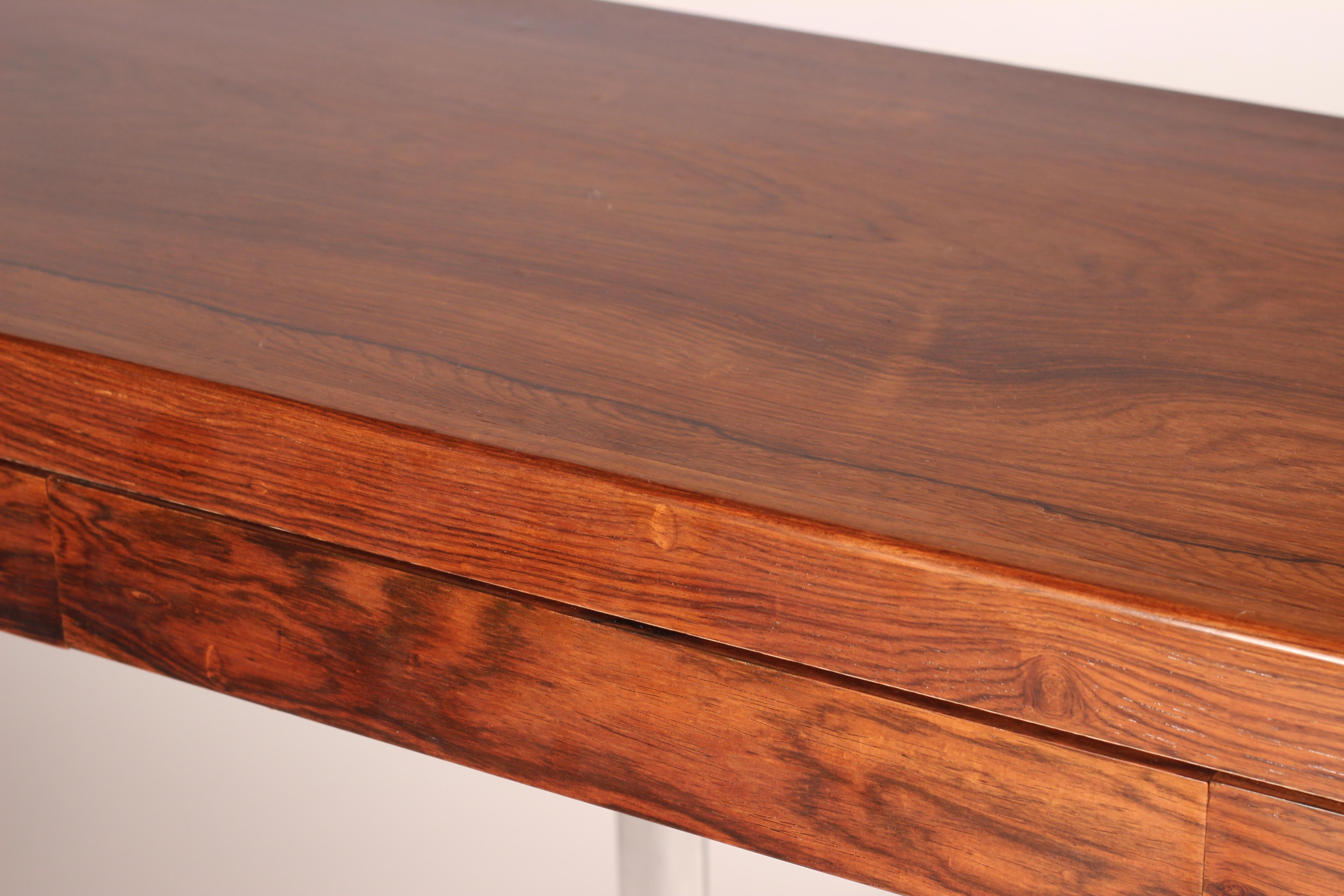 Mid Century Modern Rosewood Console Table or Desk by Robert Heritage 12