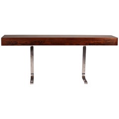 Mid Century Modern Rosewood Console Table or Desk by Robert Heritage