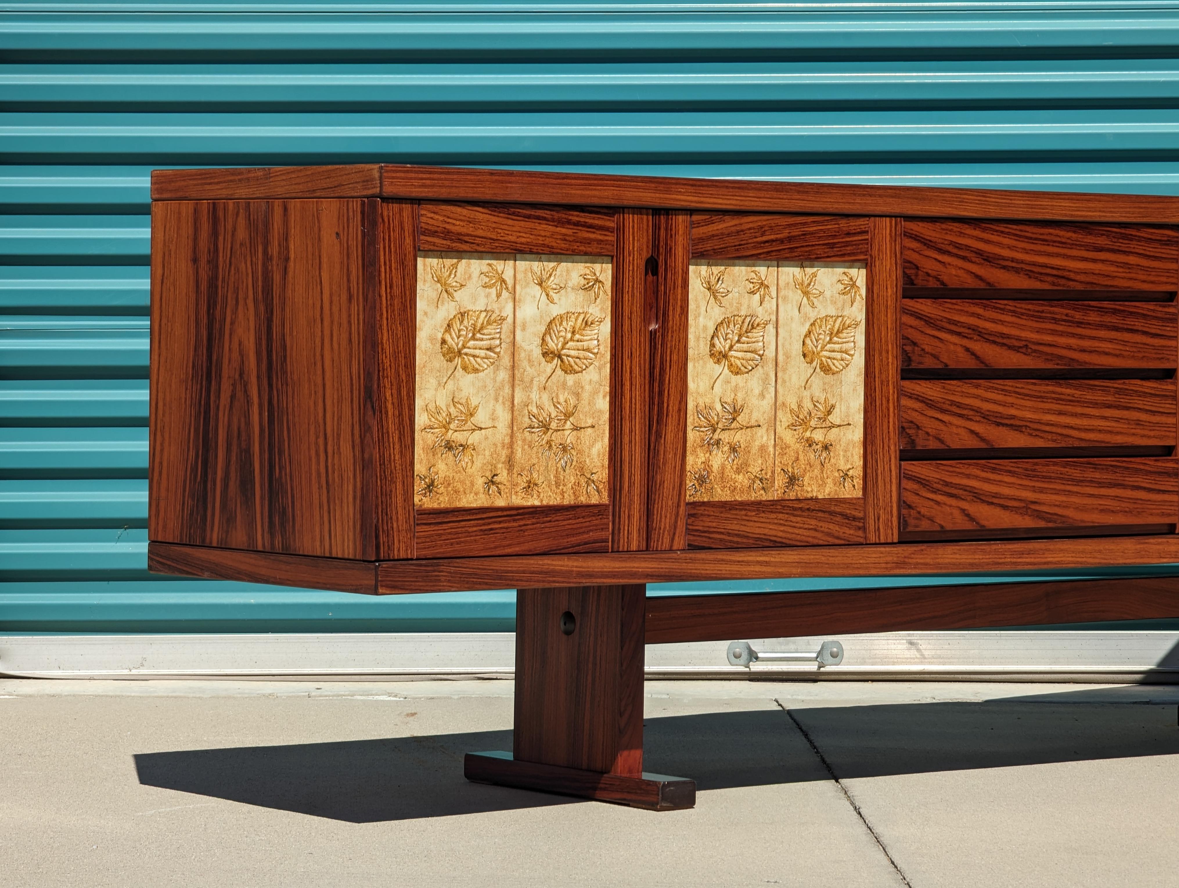 Mid Century Modern Rosewood Credenza by Poul H. Poulsen for Gangso Mobler 5