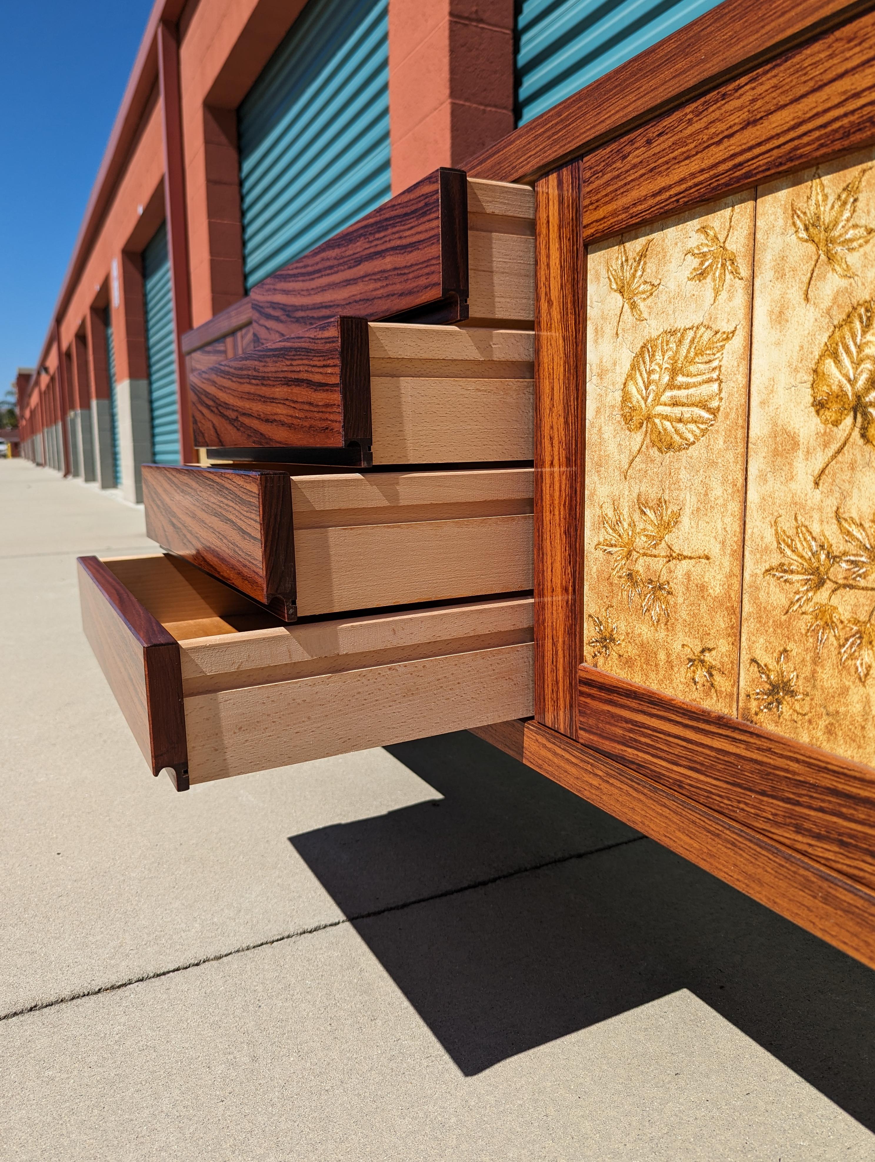 Mid Century Modern Rosewood Credenza by Poul H. Poulsen for Gangso Mobler 1