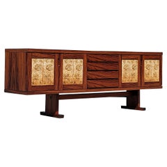 Mid Century Modern Rosewood Credenza by Poul H. Poulsen for Gangso Mobler