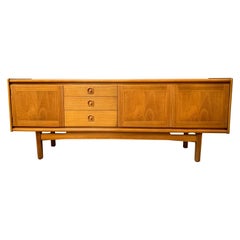 Mid-Century Modern Teak Credenza Sideboard, English, circa 1960