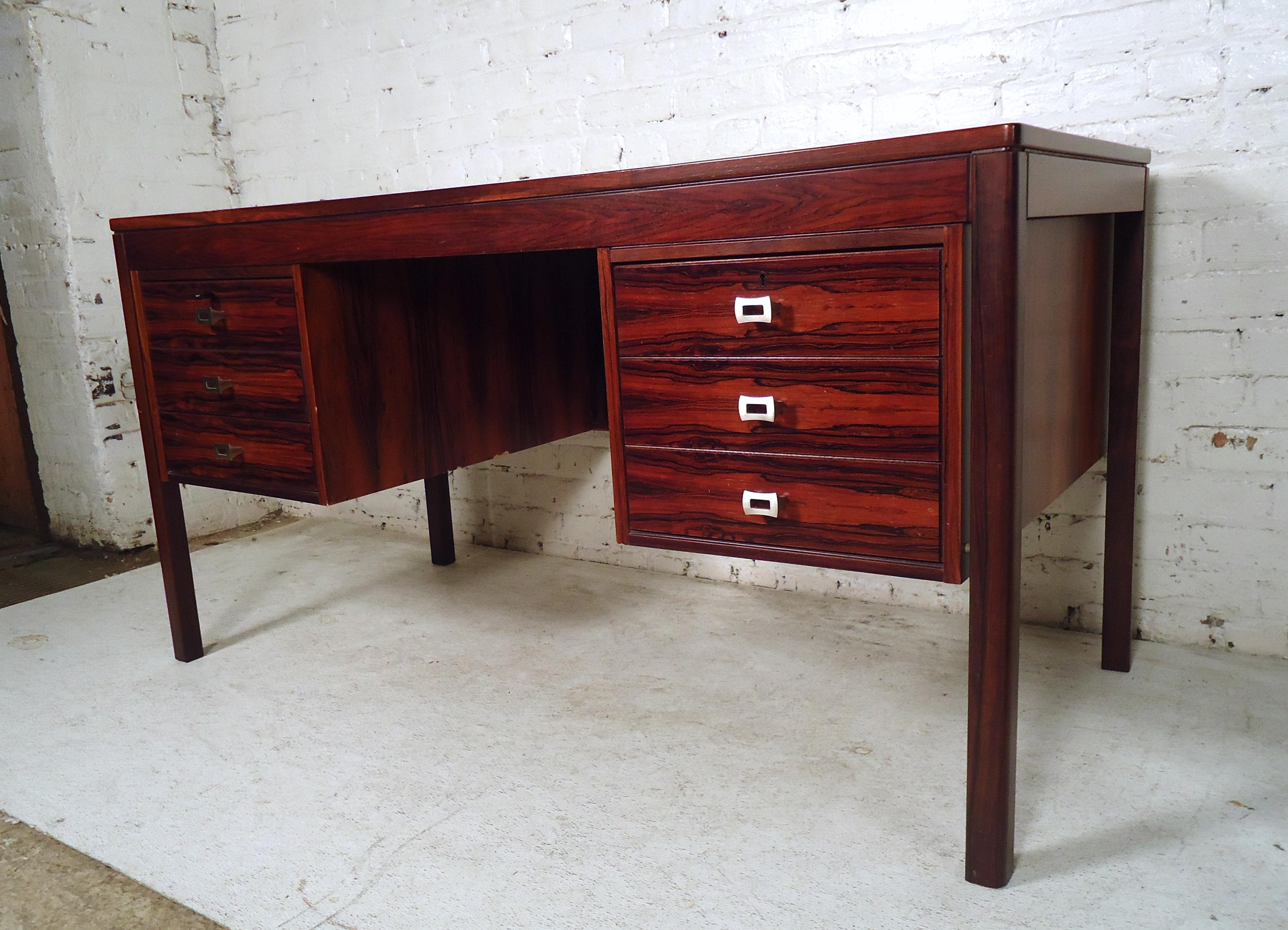 midcentury rosewood desk