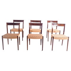 Chaises de salle à manger modernes du milieu du siècle dernier par Soren Willadsem pour Vejen, années 1960