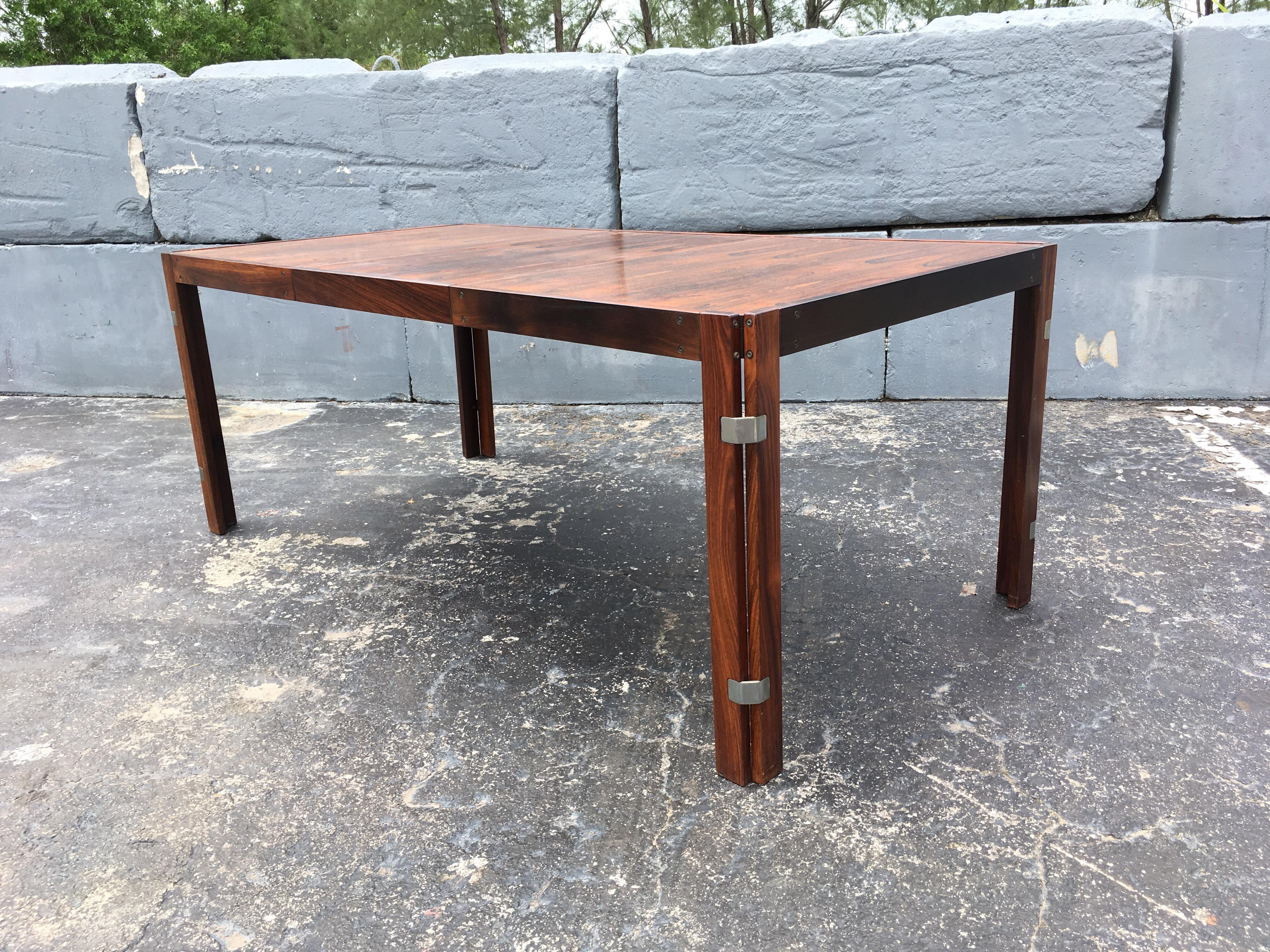 Mid-Century Modern Rosewood Dining Table 5