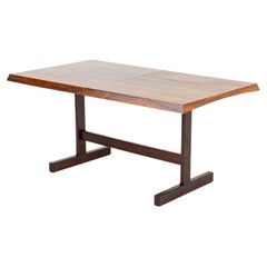 Table de salle à manger en bois de rose moderne du milieu du siècle