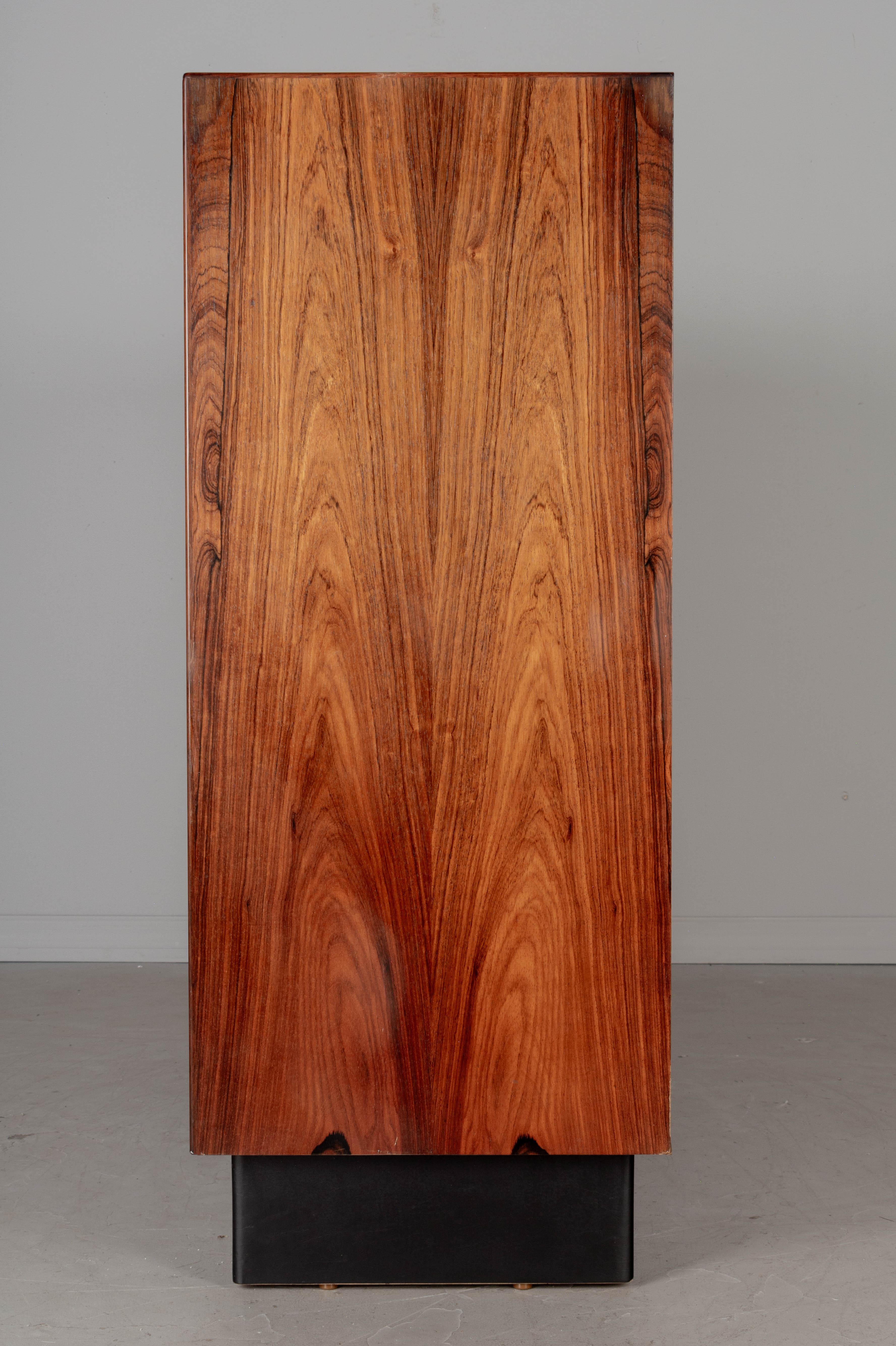 Mid-Century Modern Rosewood Dresser by Westnofa Norway For Sale 5