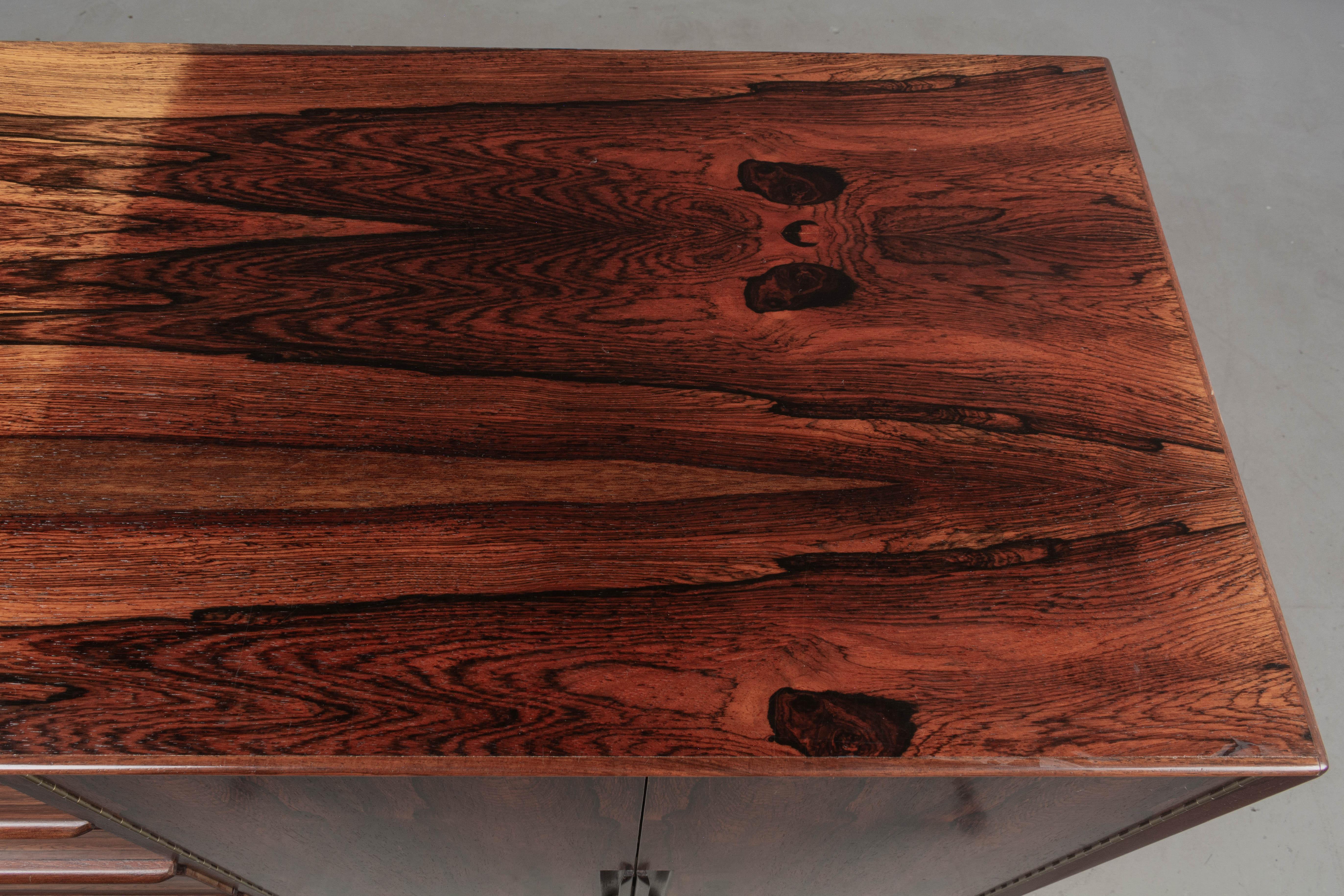 Mid-Century Modern Rosewood Dresser by Westnofa Norway For Sale 9