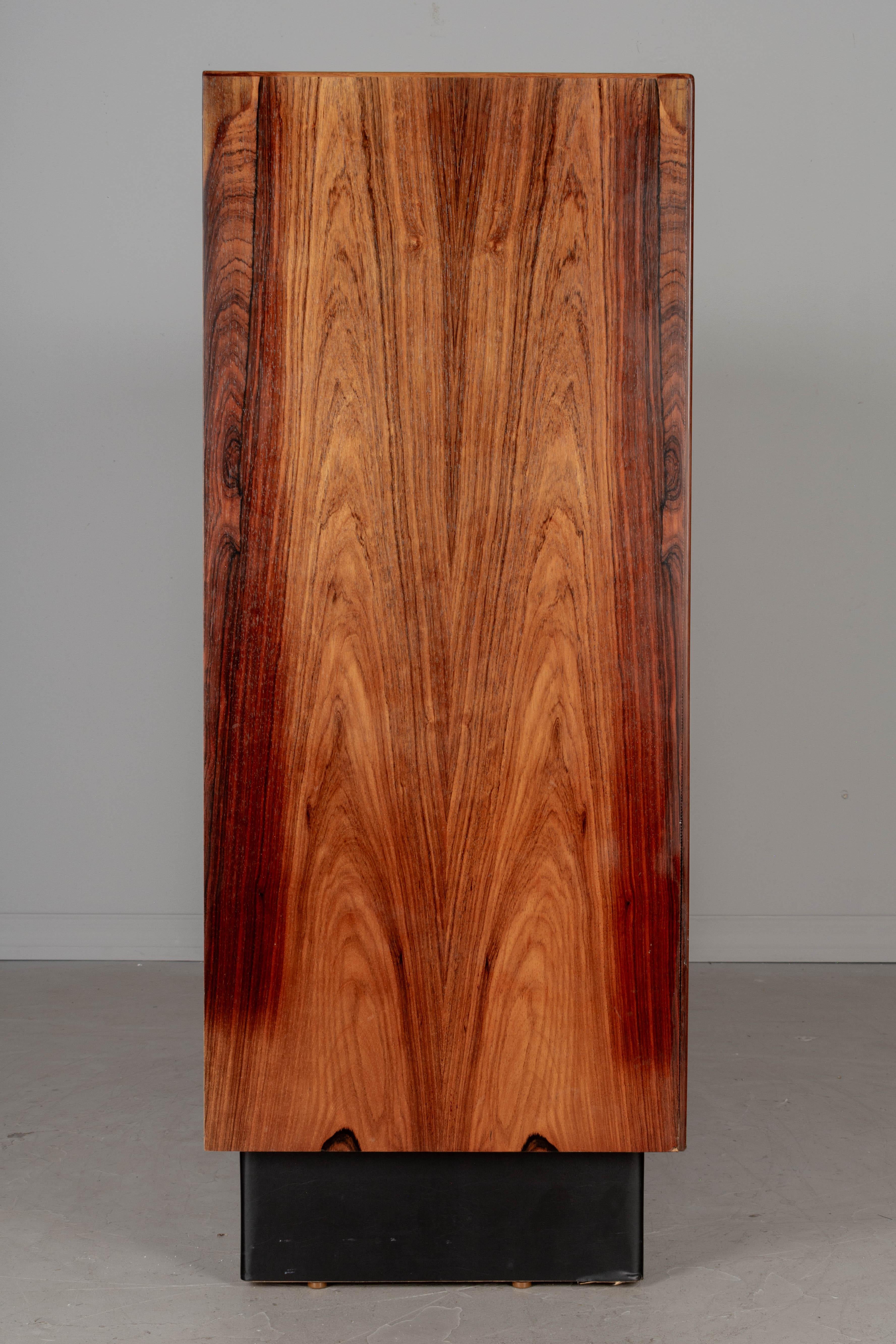Mid-Century Modern Rosewood Dresser by Westnofa Norway For Sale 3