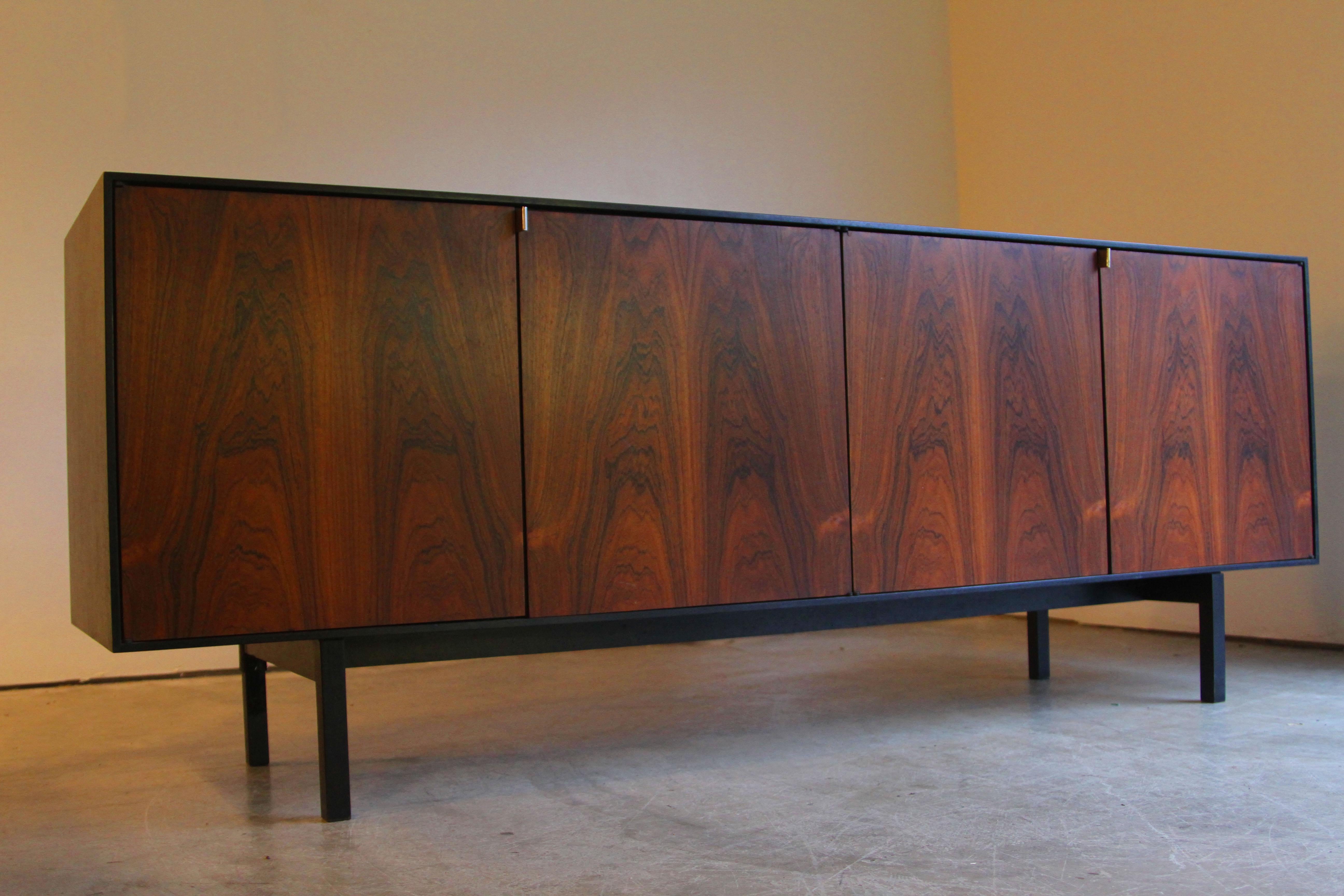 Mid-Century Modern Rosewood Florence Knoll Credenza 9
