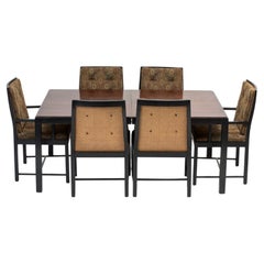 Mid-Century Modern Rosewood Jack Cartwright / Founders Dining Table & Chairs S/7