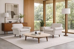 Sedie da salotto moderne danesi in palissandro