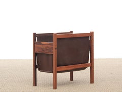 Mid-Century Modern Rosewood Magazine Holder