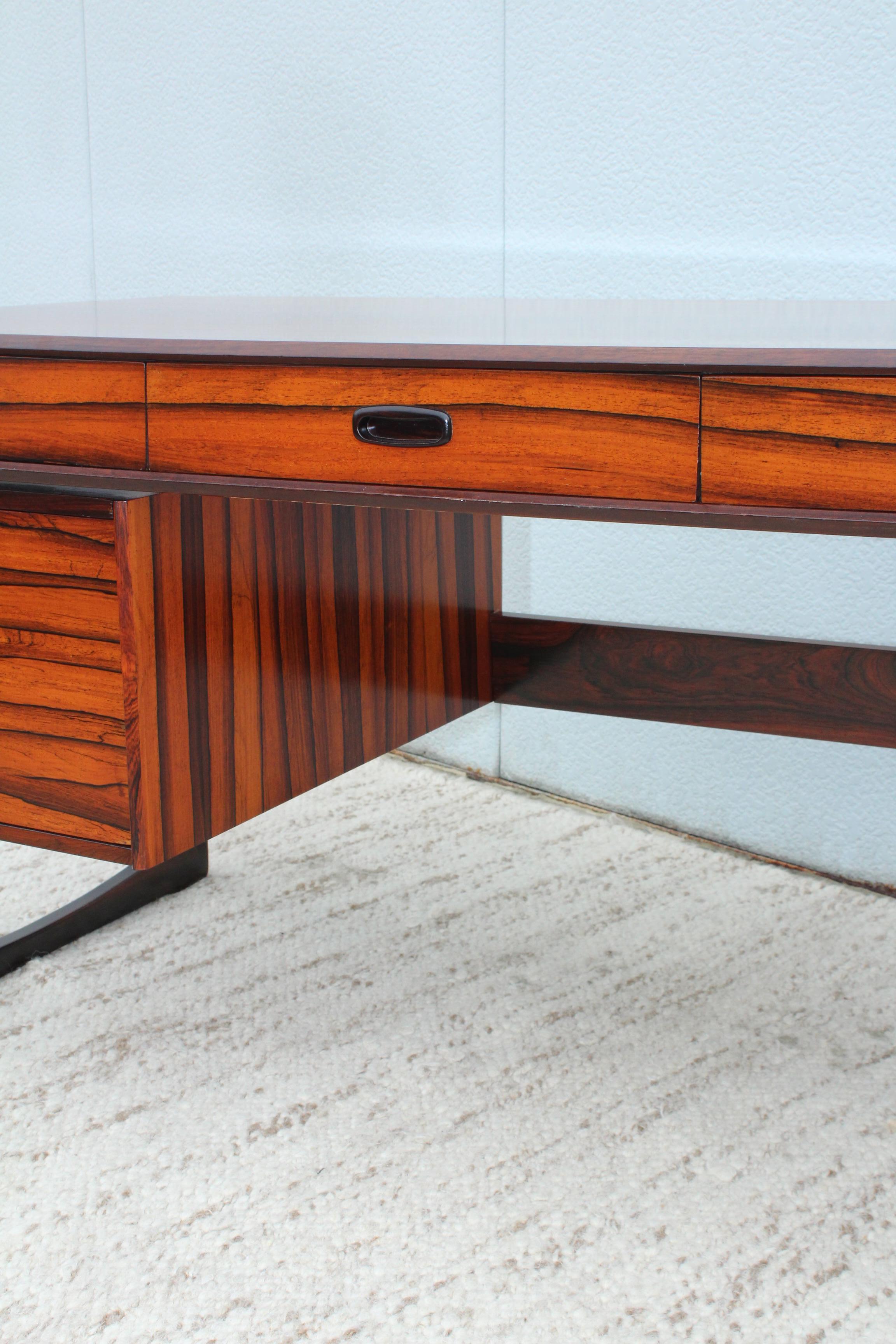 Mid-Century Modern Rosewood Norwegian Desk 6