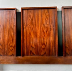 Mid Century Modern Rosewood Queen or Full size headboard