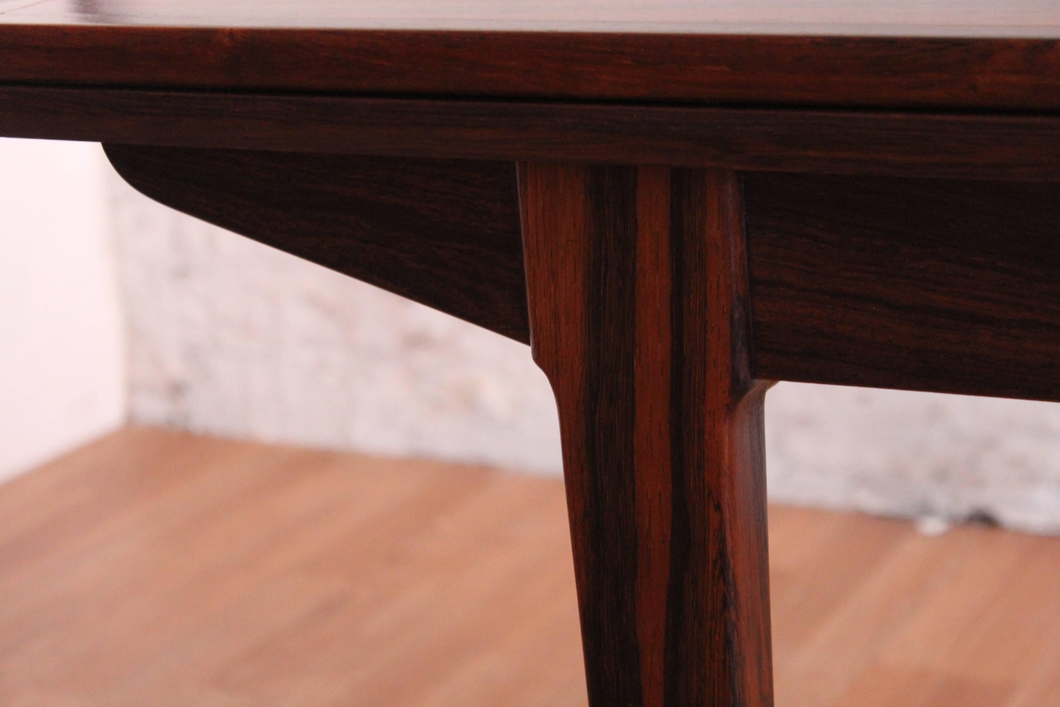 Mid-20th Century Mid-Century Modern Rosewood Refectory Table