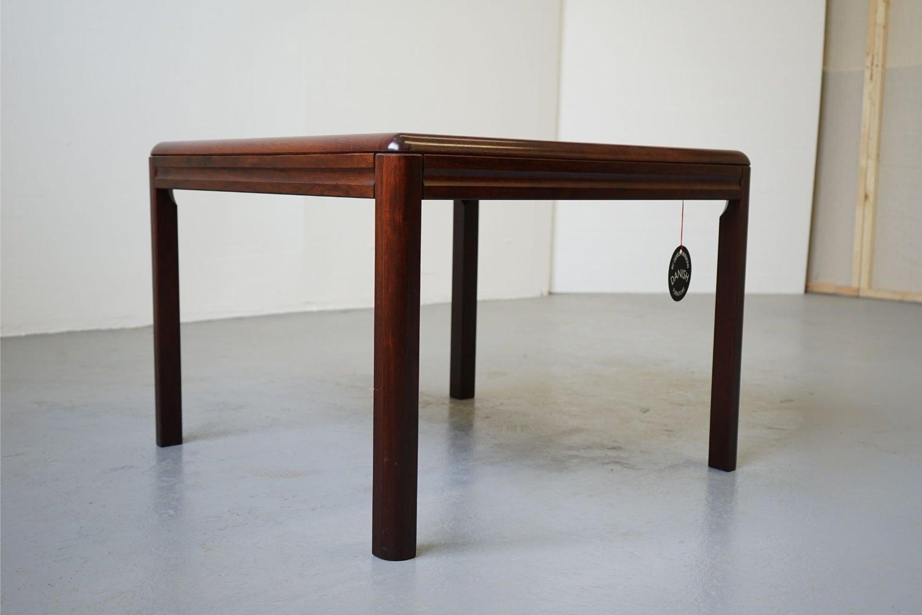 Scandinavian Modern Mid-Century Modern Rosewood Side Table