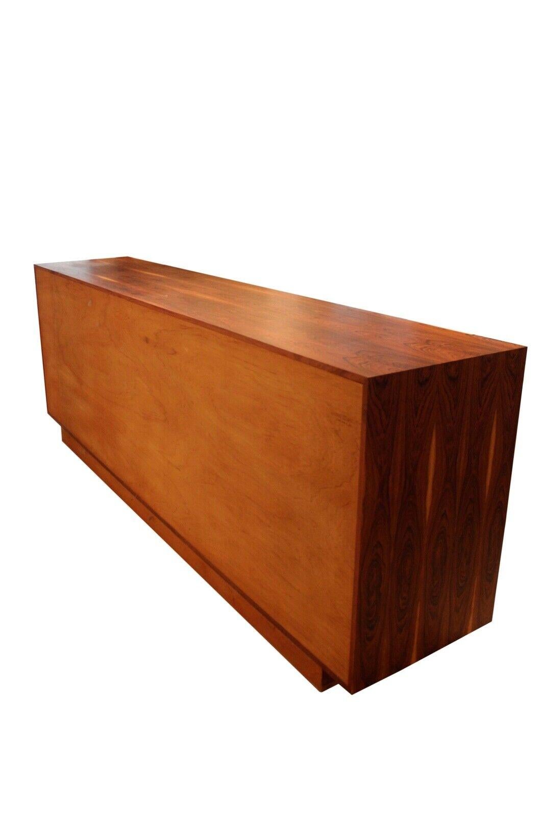 Mid-Century Modern Rosewood Thin Edge Credenza in the Style of George Nelson 4