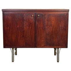 Mid-Century Modern Rosewood Two-Door Cabinet