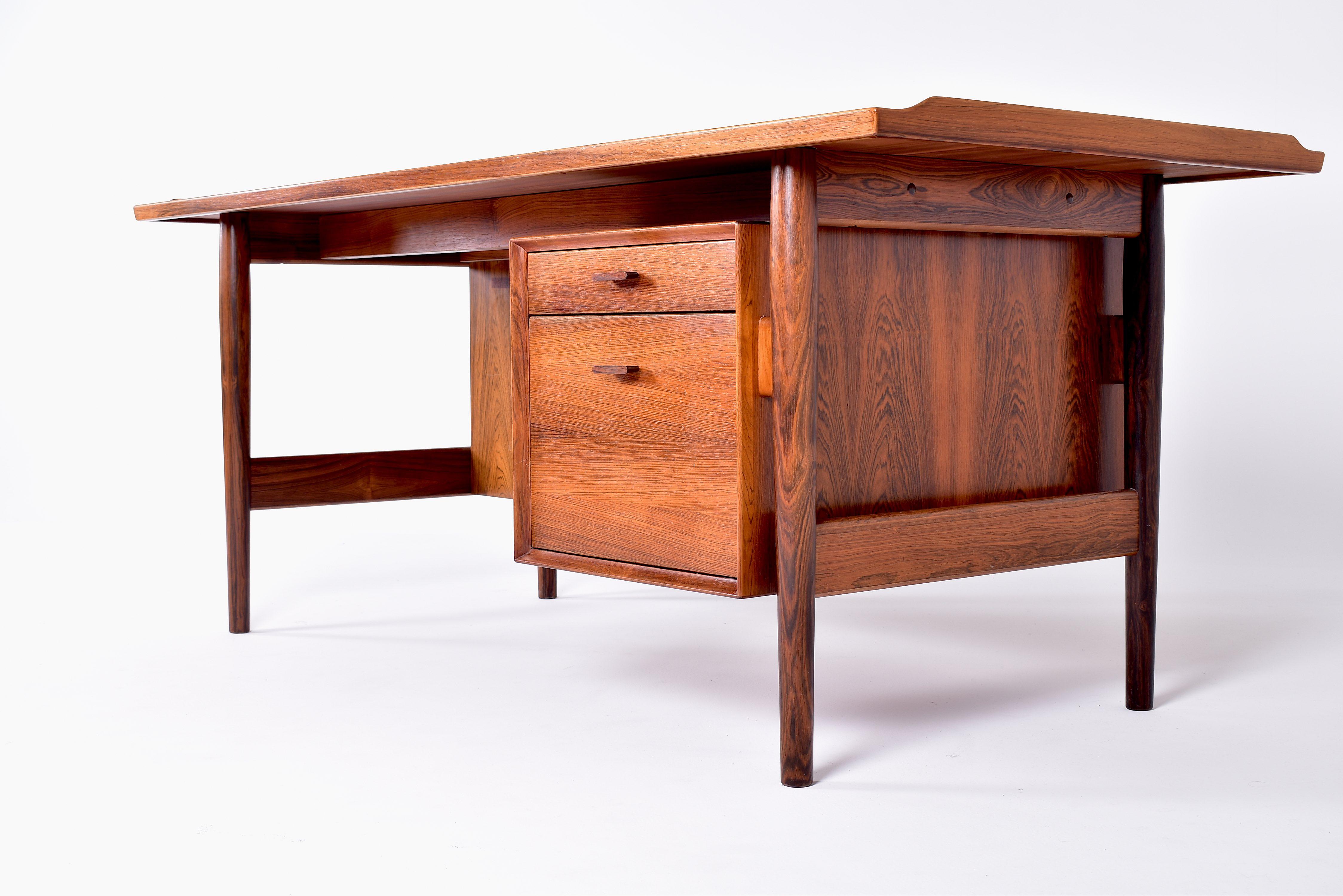 Mid-Century Modern Writing Desk by Arne Vodder for Sibast, Denmark In Good Condition In Le Grand-Saconnex, CH