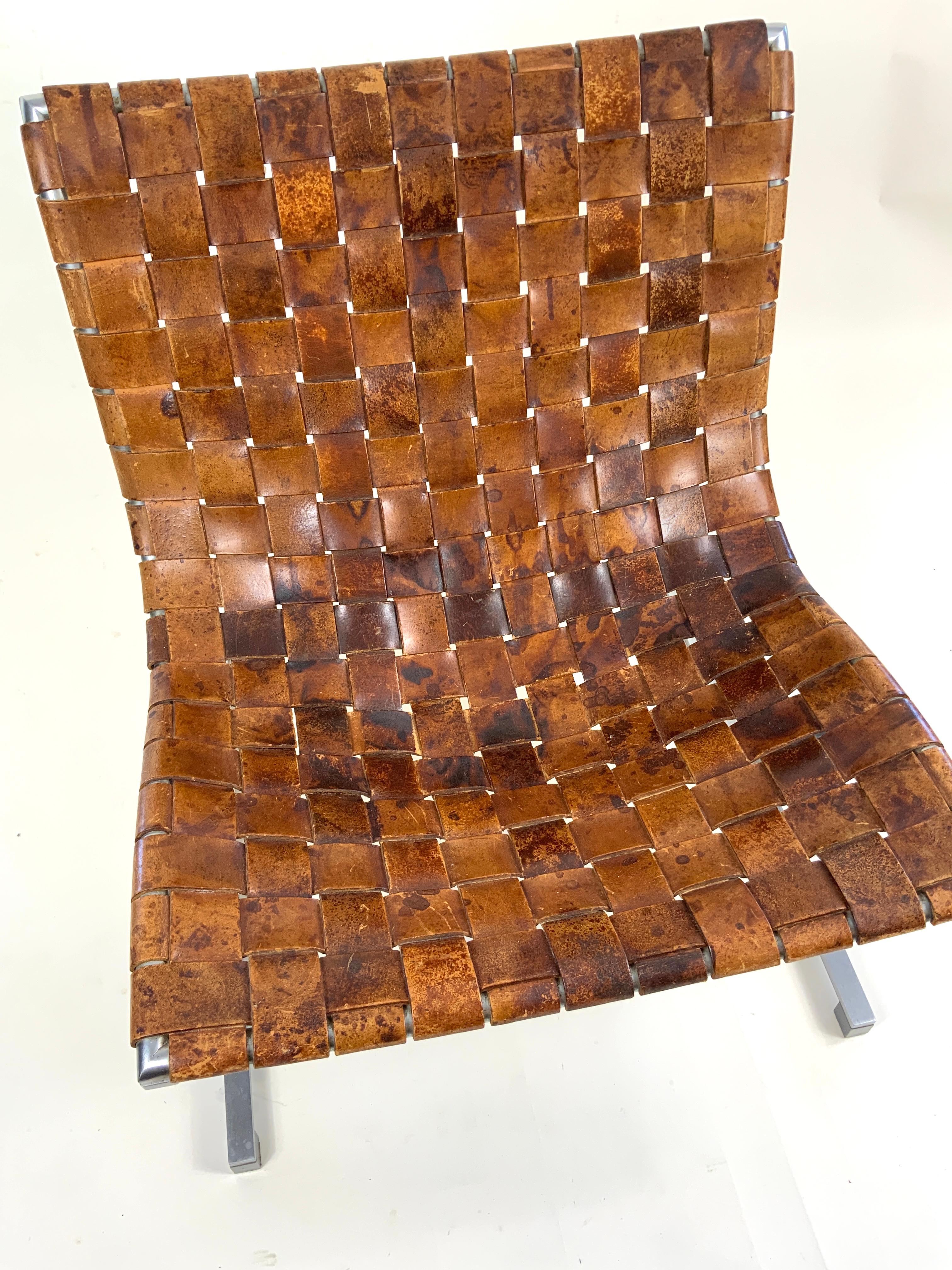 Mid-Century Modern Ross Littell Luar PLR 1 Lounge Chair for ICF Italy, 1960’s For Sale 2