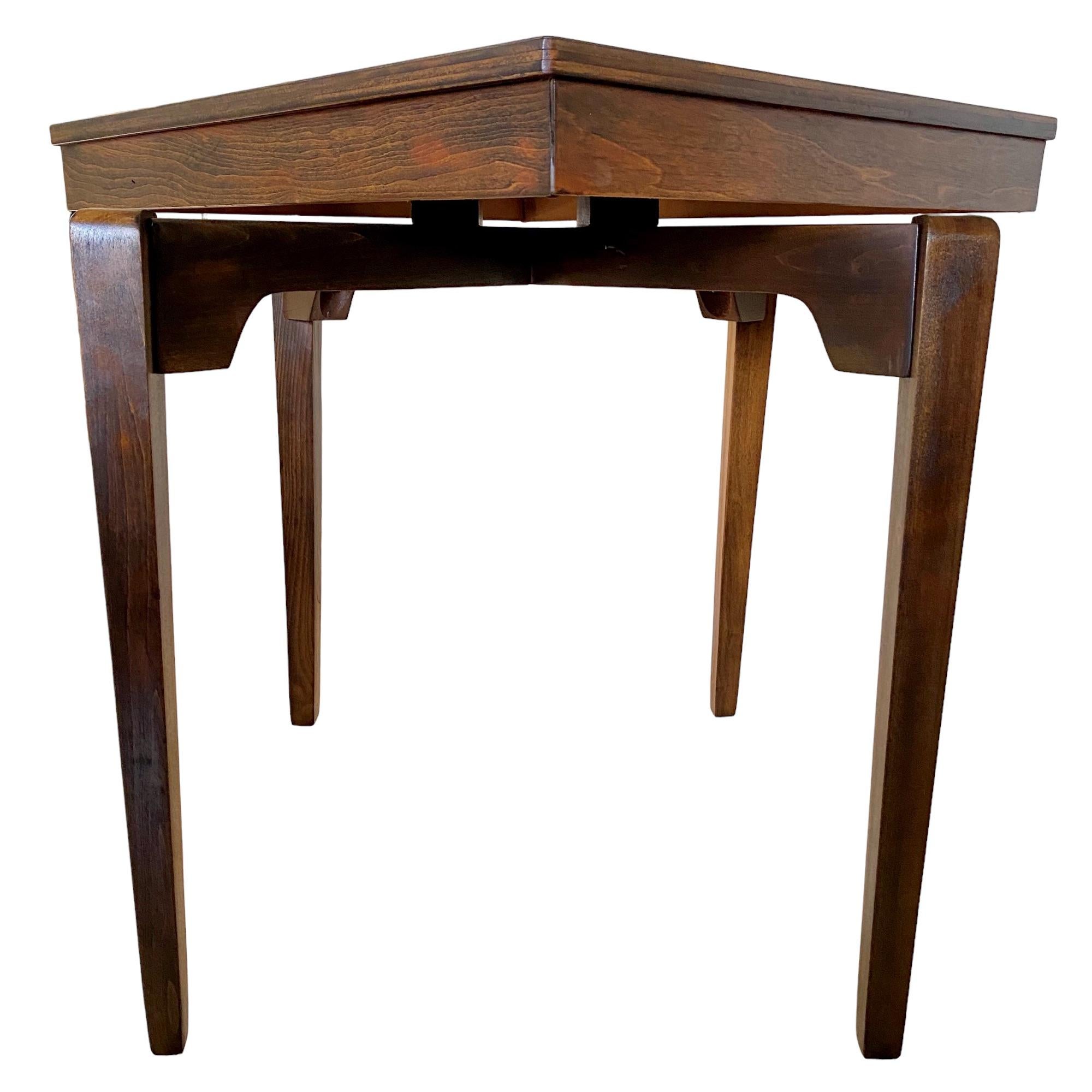 20th Century Mid-Century Modern Rotating Top Accent Table, 1950s