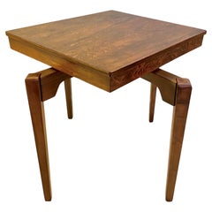 Mid-Century Modern Rotating Top Accent Table, 1950s