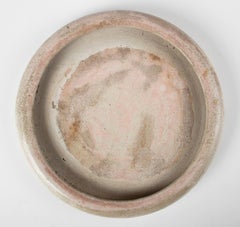 Mid-Century Modern Round Ceramic Dish Made by Guérin, France